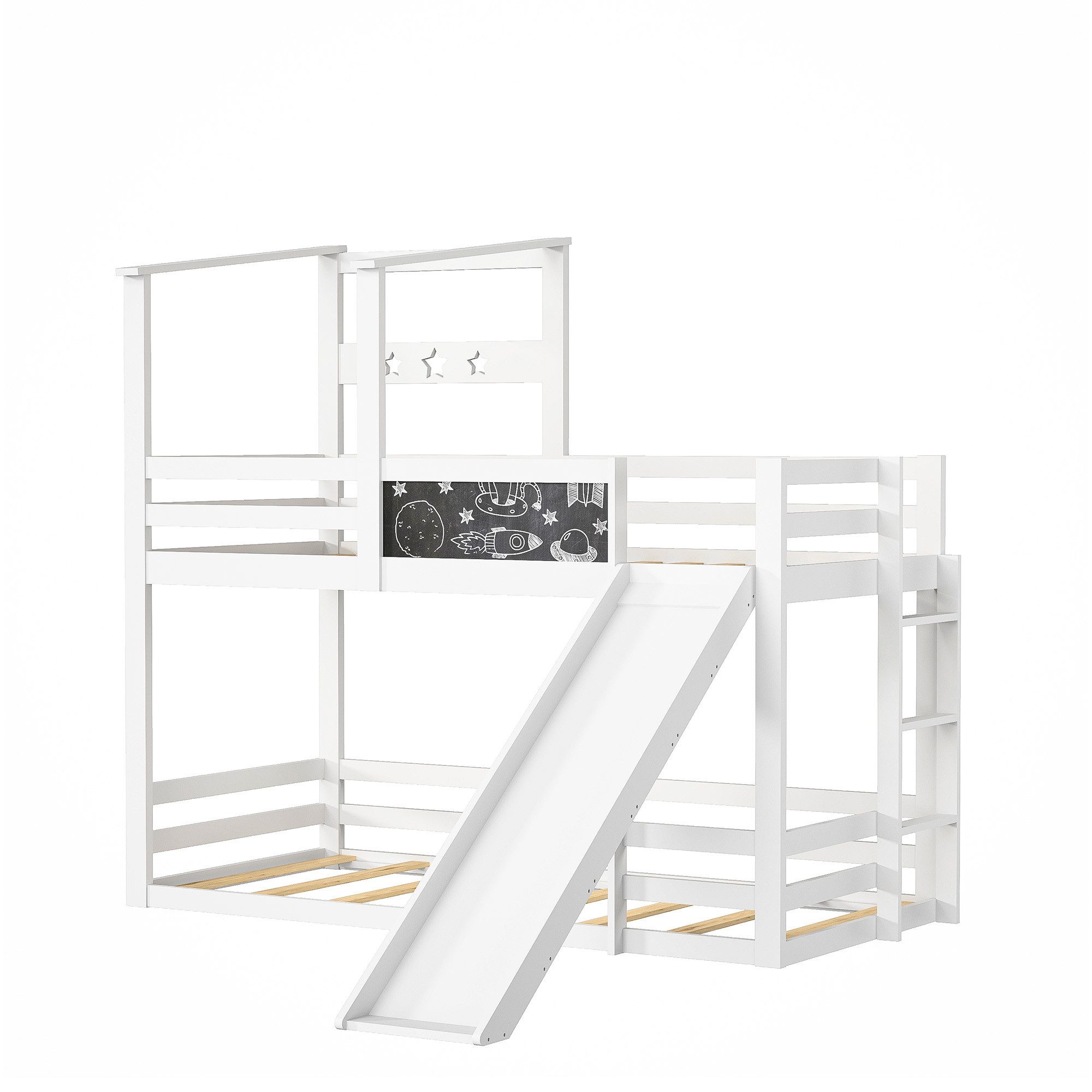 FUROKOY Kinderbett Kinderbett 90x200 cm, Bodenbett günstig online kaufen