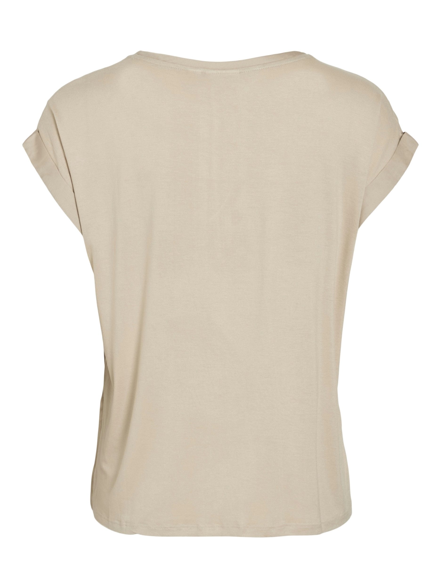 Vila Kurzarmbluse VIELLETTE S/S SATIN TOP günstig online kaufen