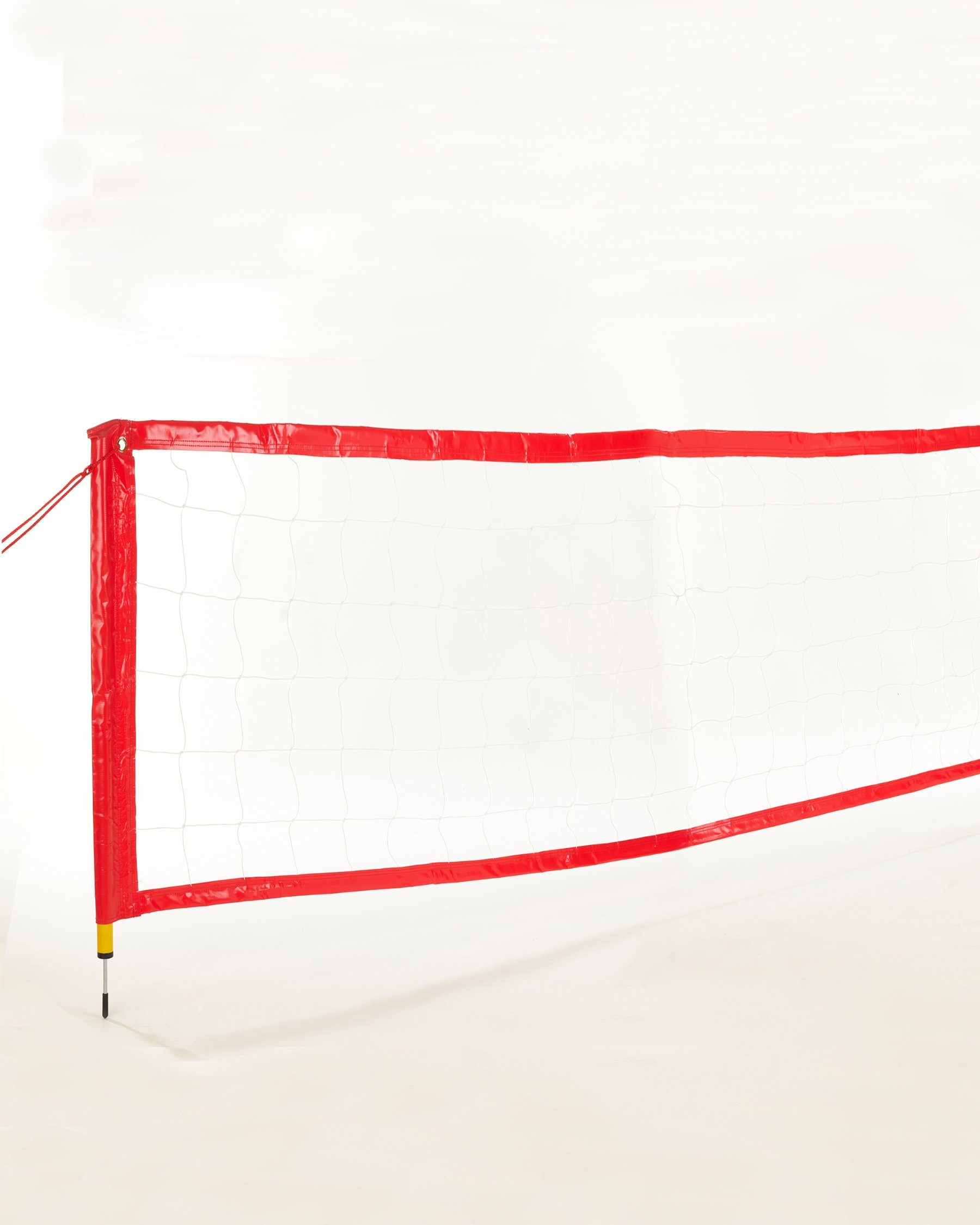 Multifunktionsnetz Fußballtennis XL für Rasenplatz, 9 m breit, 120 cm hoch, inkl. Trageta