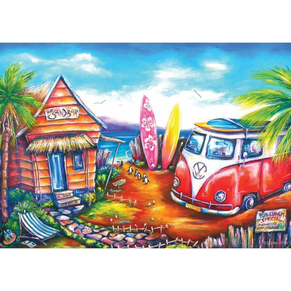 ART PUZZLE Puzzle Puzzle Surf Camp 260 Teile, Puzzleteile