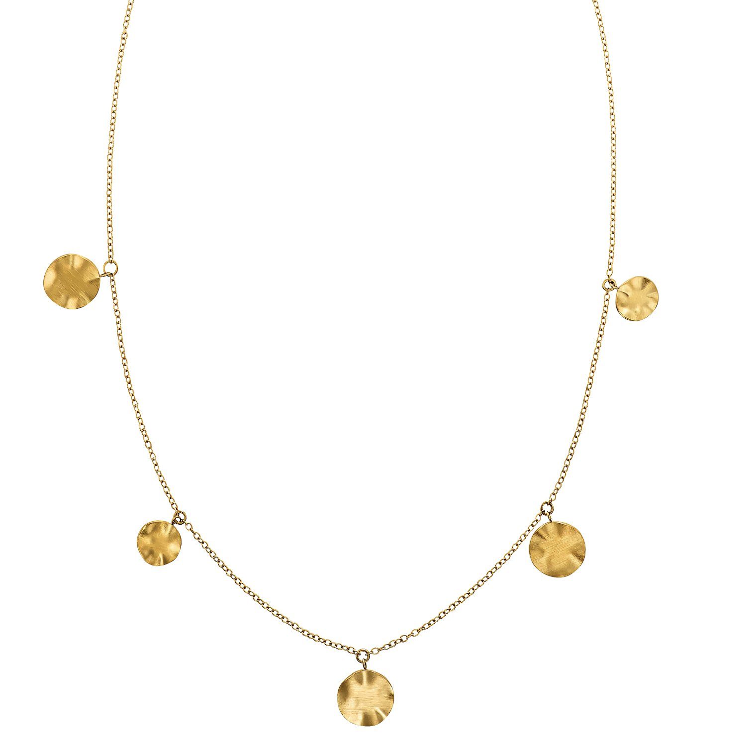 Noelani Edelstahlkette Noelani Kette mit Anhänger für Damen, Edelstahl (Kette mit Anhänger, 1-tlg., Kette mit Anhänger)