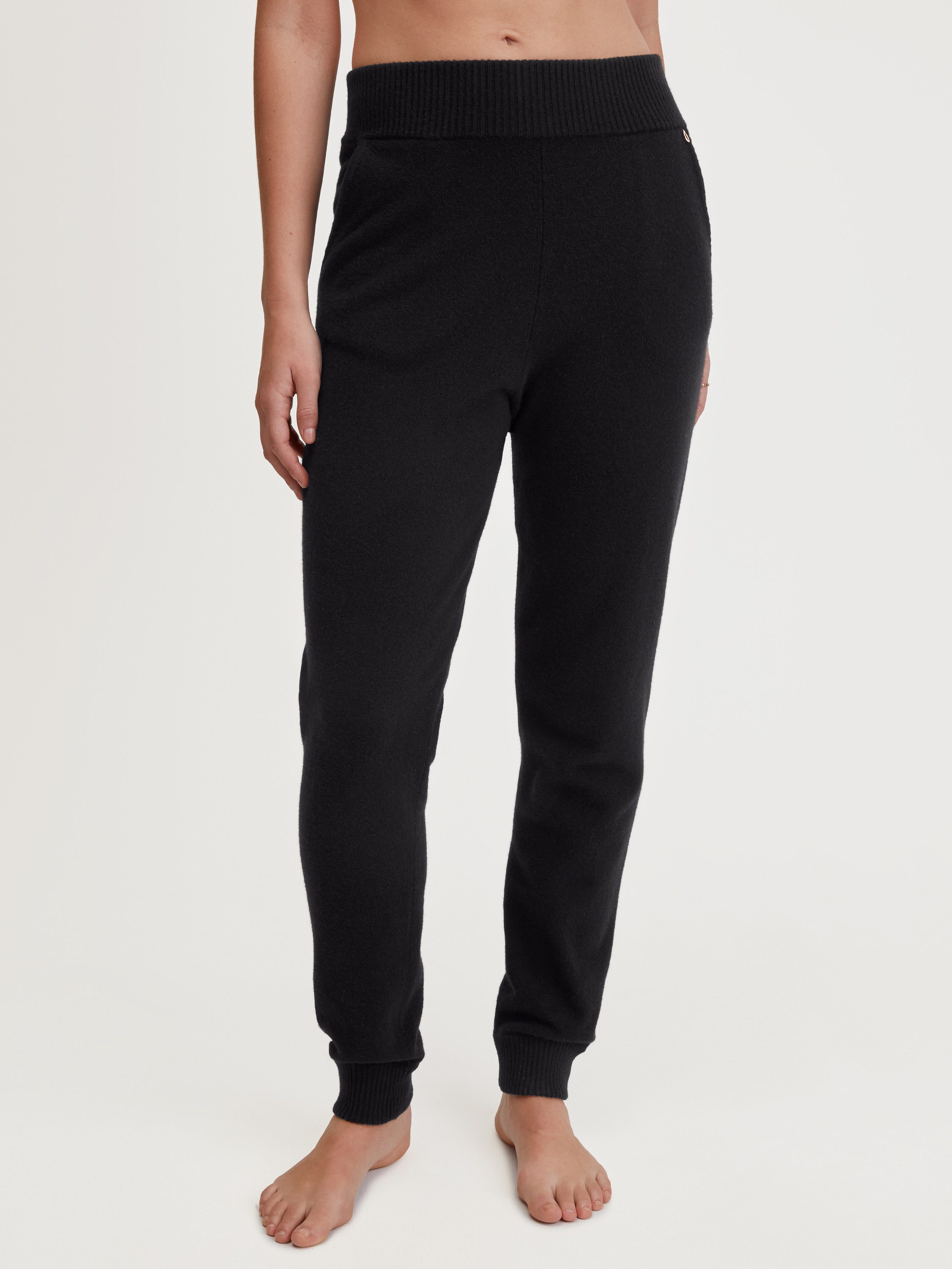 CALIDA Pyjamahose The Cosy Collection Damen (1-tlg) aus 100% Merinowolle