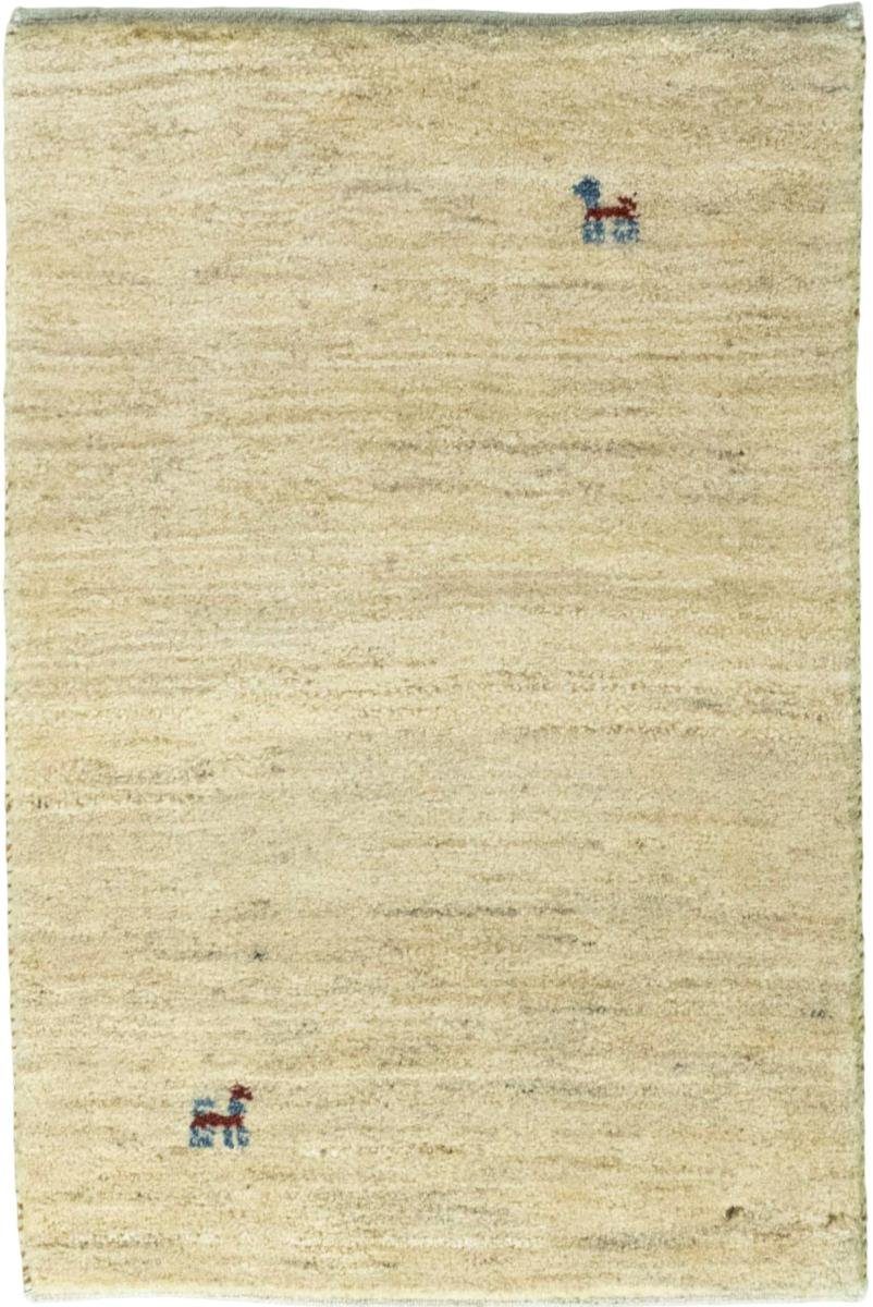 Orientteppich Perser Gabbeh 61x89 Handgeknüpfter Moderner Orientteppich, Nain Trading, rechteckig, Höhe: 18 mm