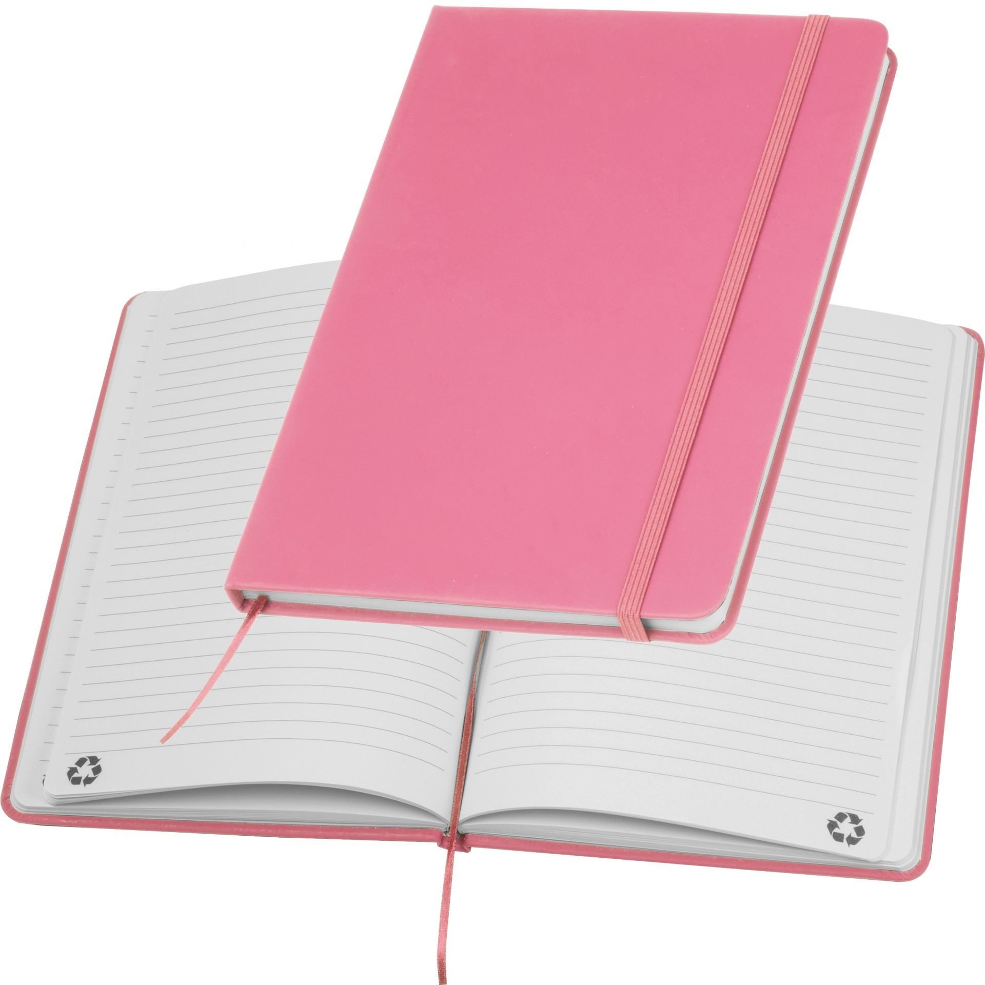 Notizbuch Notizbuch / DIN A5 / Umschlag aus PU / 160 linierte Seiten / Farbe: pi