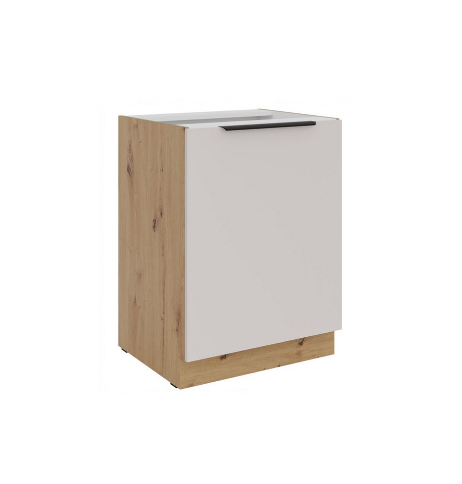 Küchen-Preisbombe Unterschrank 60 cm Küche SOLANO Kaschmir beige Küchenzeile Küchenblock Einbauküche