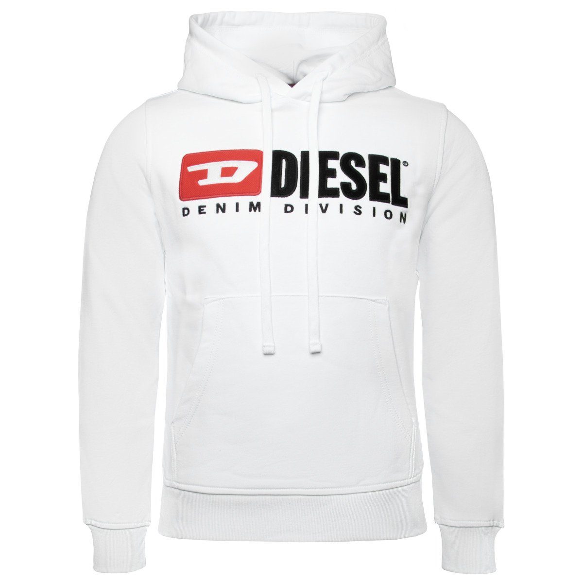 Diesel Kapuzenpullover S-Ginn-Hood-Div Herren weiss