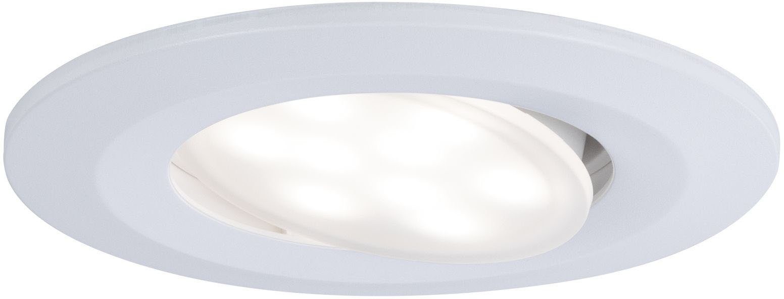 Badezimmerleuchte fest Leuchtmittel, Paulmann Calla, kaltweiß, LED integriert, warmweiß LED inkl. Einbauleuchte Farbwechsel, LED-Modul, -