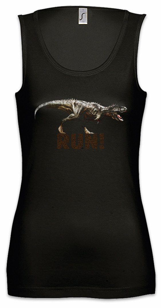 Tanktop T-Rex Ärmelloses Damen T-Shirt Tyrannosaurus Rex Dinosaurier Dinosaur