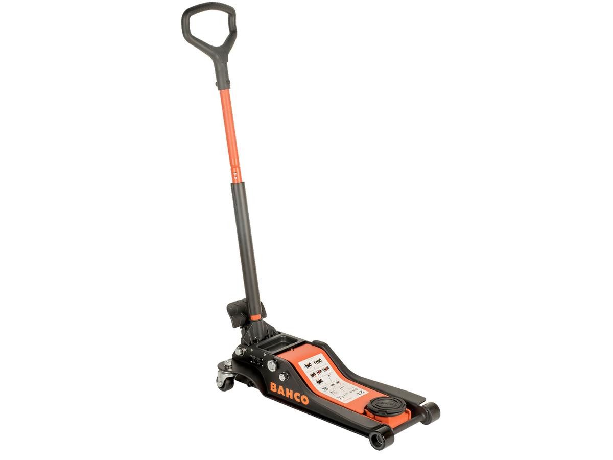 BAHCO Wagenheber BH 12000 2 T, max. Hubhöhe: 49 cm, bis 2 T, 70 mm niedrige Unterfahrhöhe