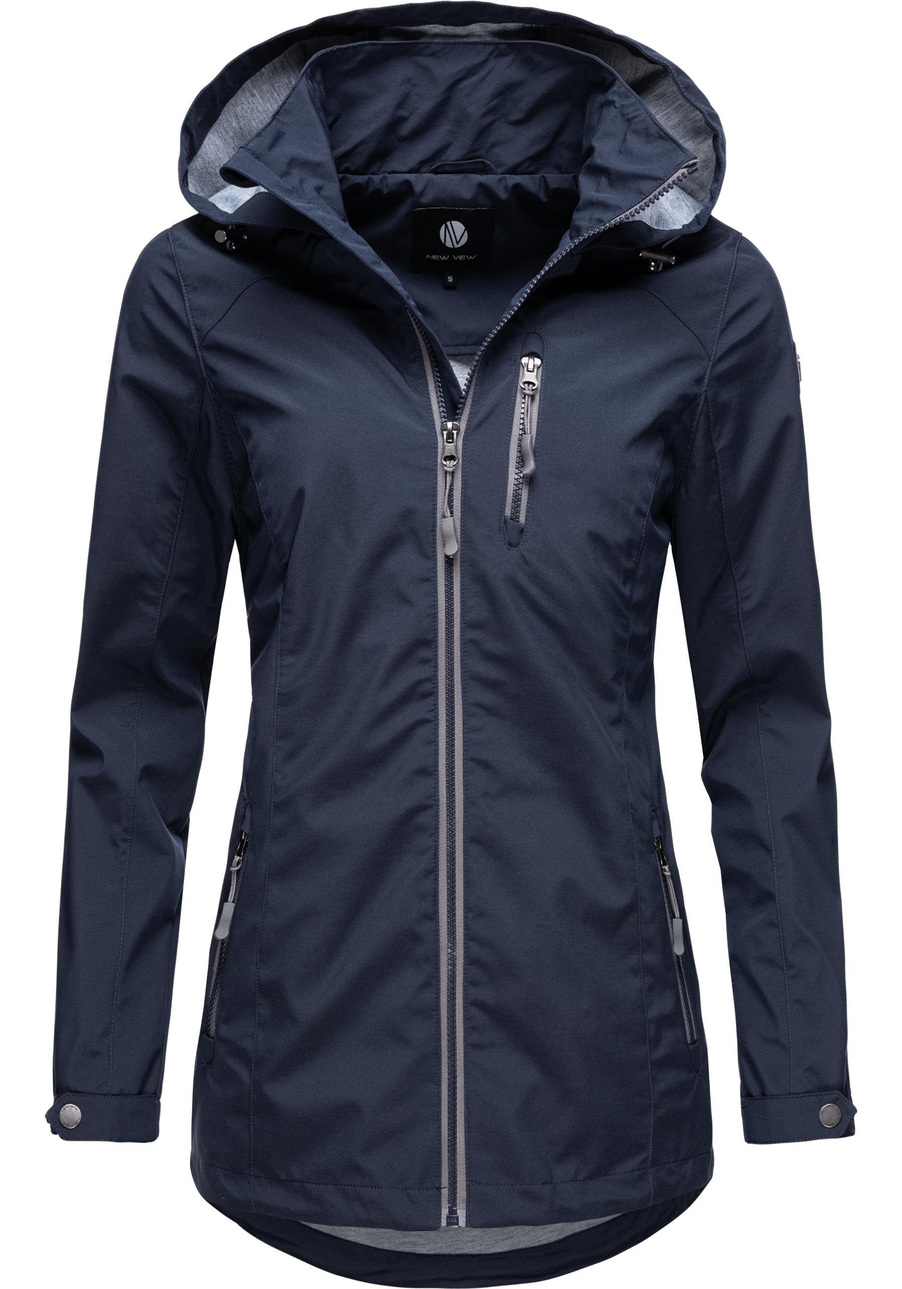 PEAK TIME Outdoorjacke »L60160« melierte Softshell Übergangsjacke mit  Kapuze online kaufen | OTTO