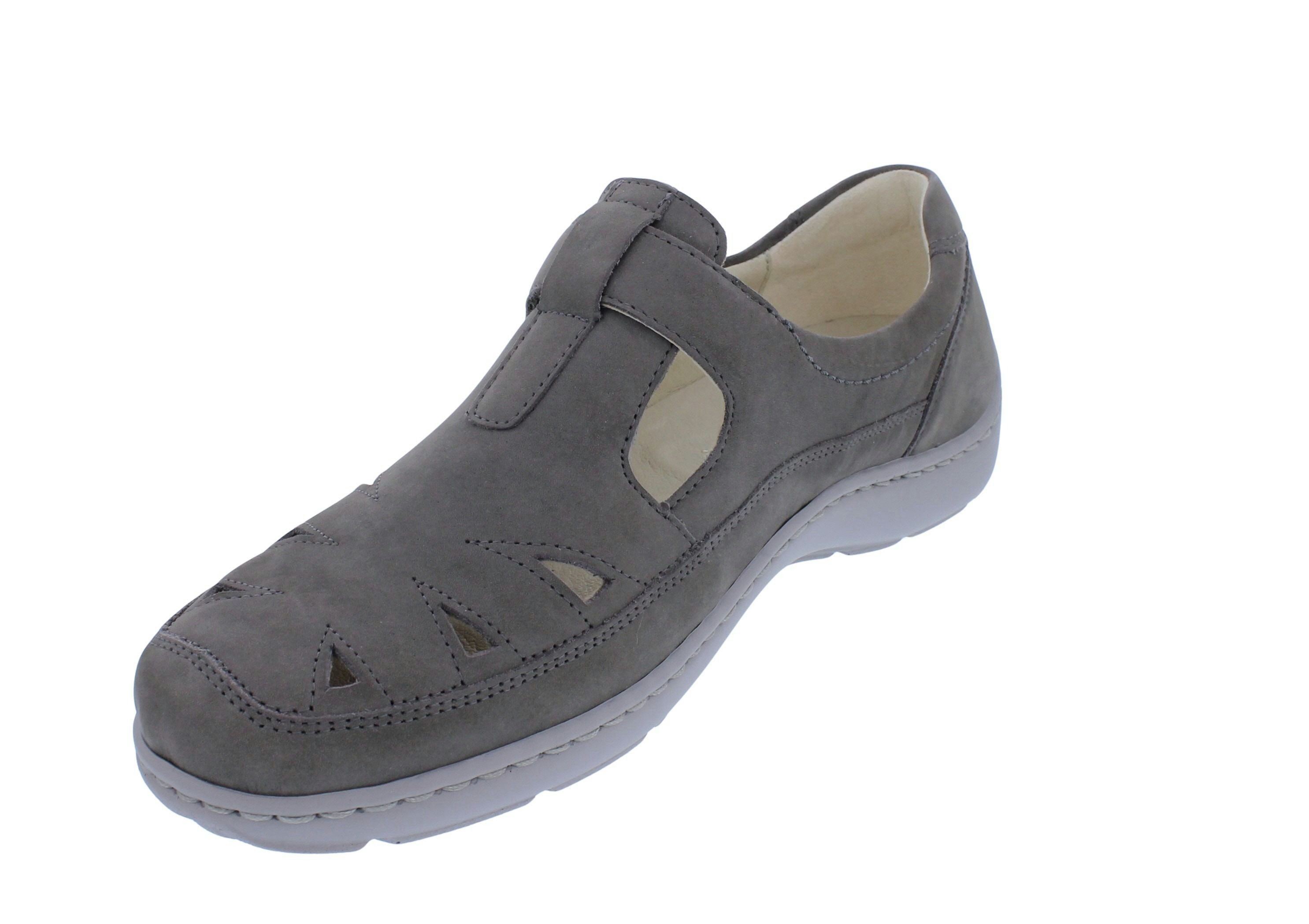 Waldläufer Waldläufer Halbschuh mit Klettverschluss Henni 496510-191-088, Nubukle Klettschuh – Bild 4 von 5