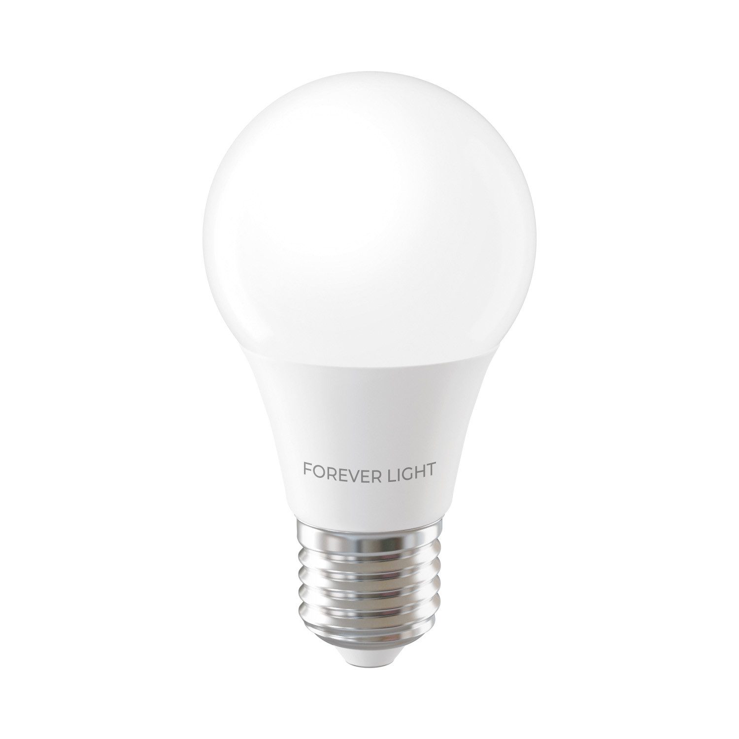 Forever Light LED-Leuchtmittel Lampe E27 A60 7 W 806 lm Kaltweiß 6000 K Energieklasse E, 1 St., Kaltweiß, A60 Bauform mit kaltweißem Licht