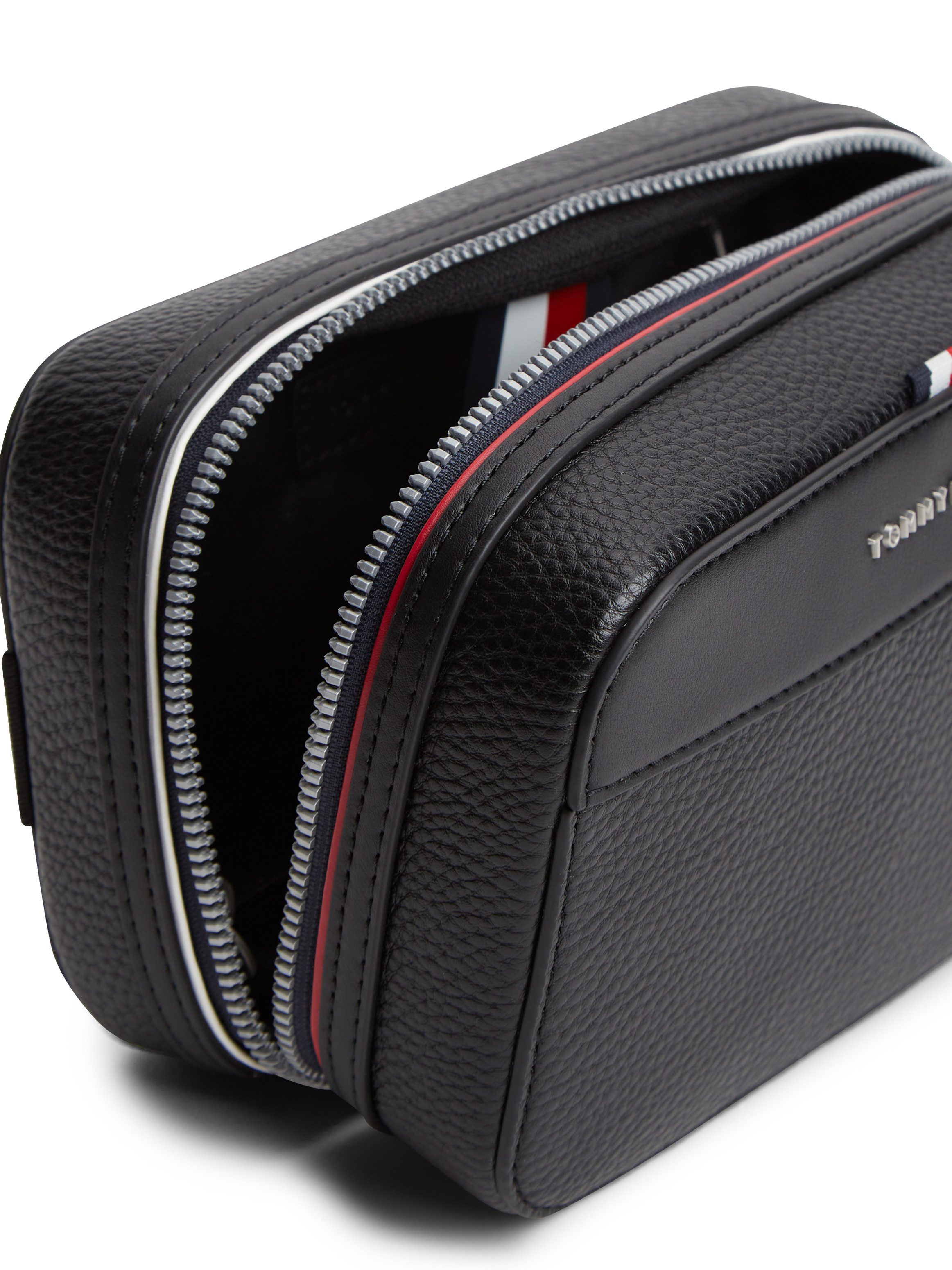 Tommy Hilfiger Kulturbeutel TH CENTRAL WASHBAG, Unisex Waschbeutel, Minibag mit Logoschriftzug – Bild 4 von 4