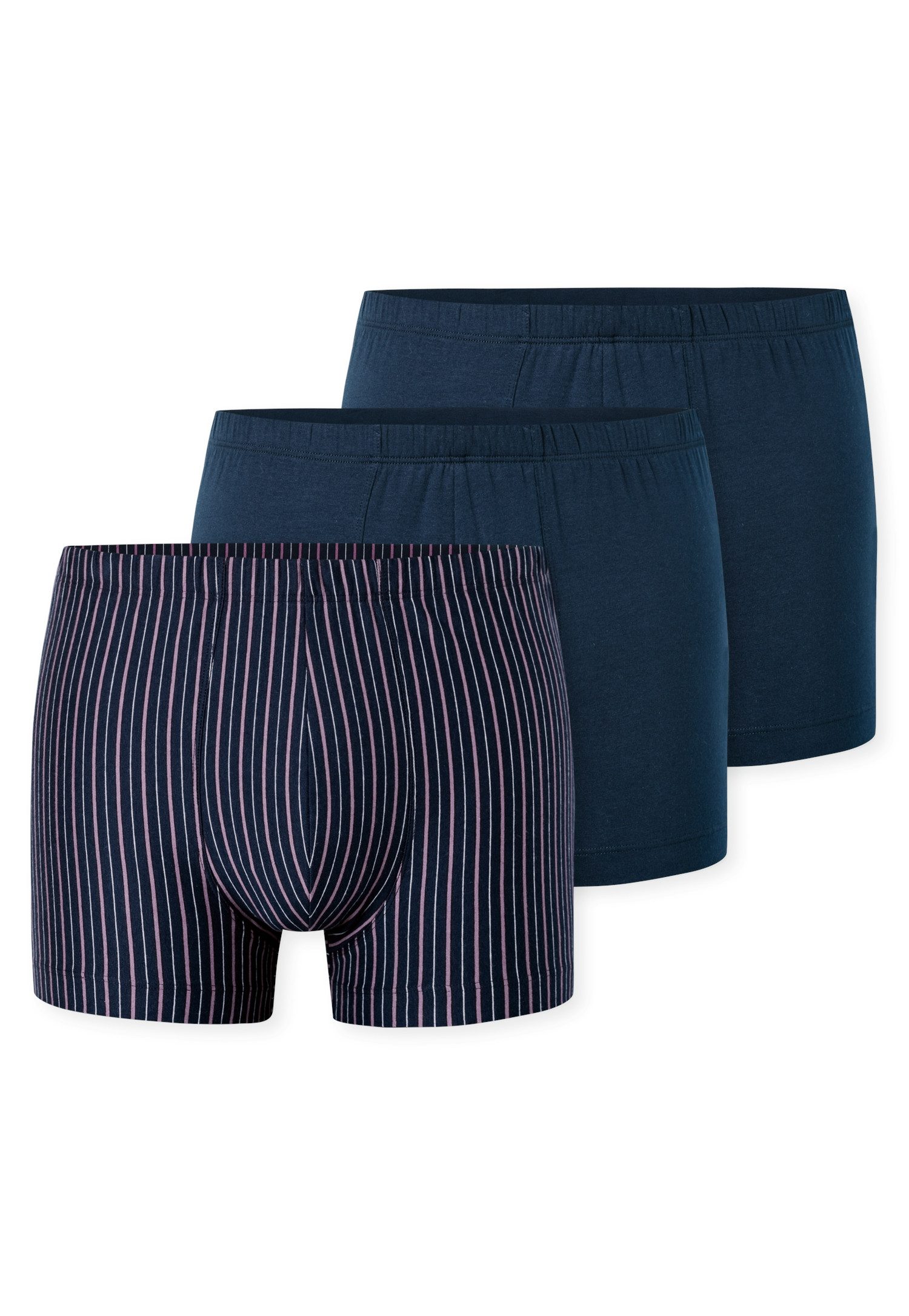 Schiesser Boxershorts 95/5 Essentials (3er Pack) mit softem, tonalem Komfor günstig online kaufen