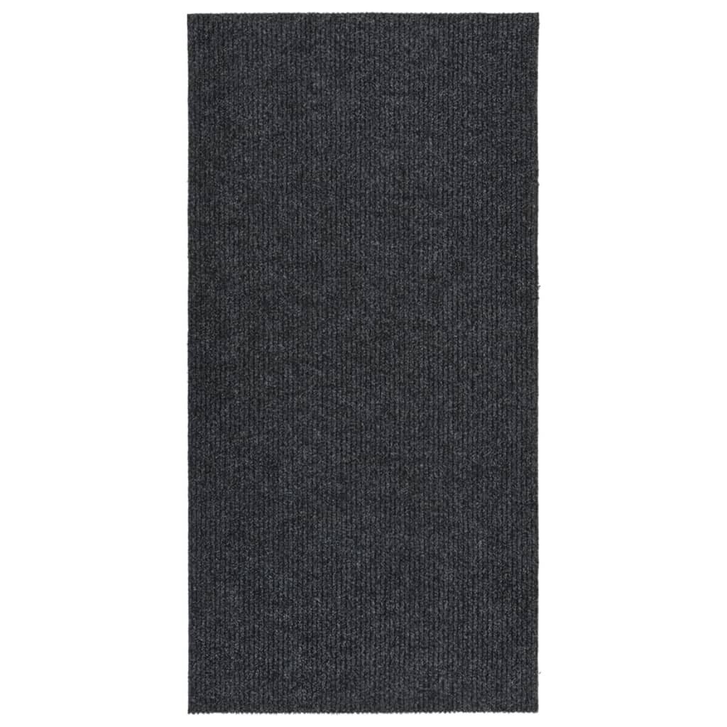 Teppich Schmutzfangläufer 100x200 cm Anthrazit