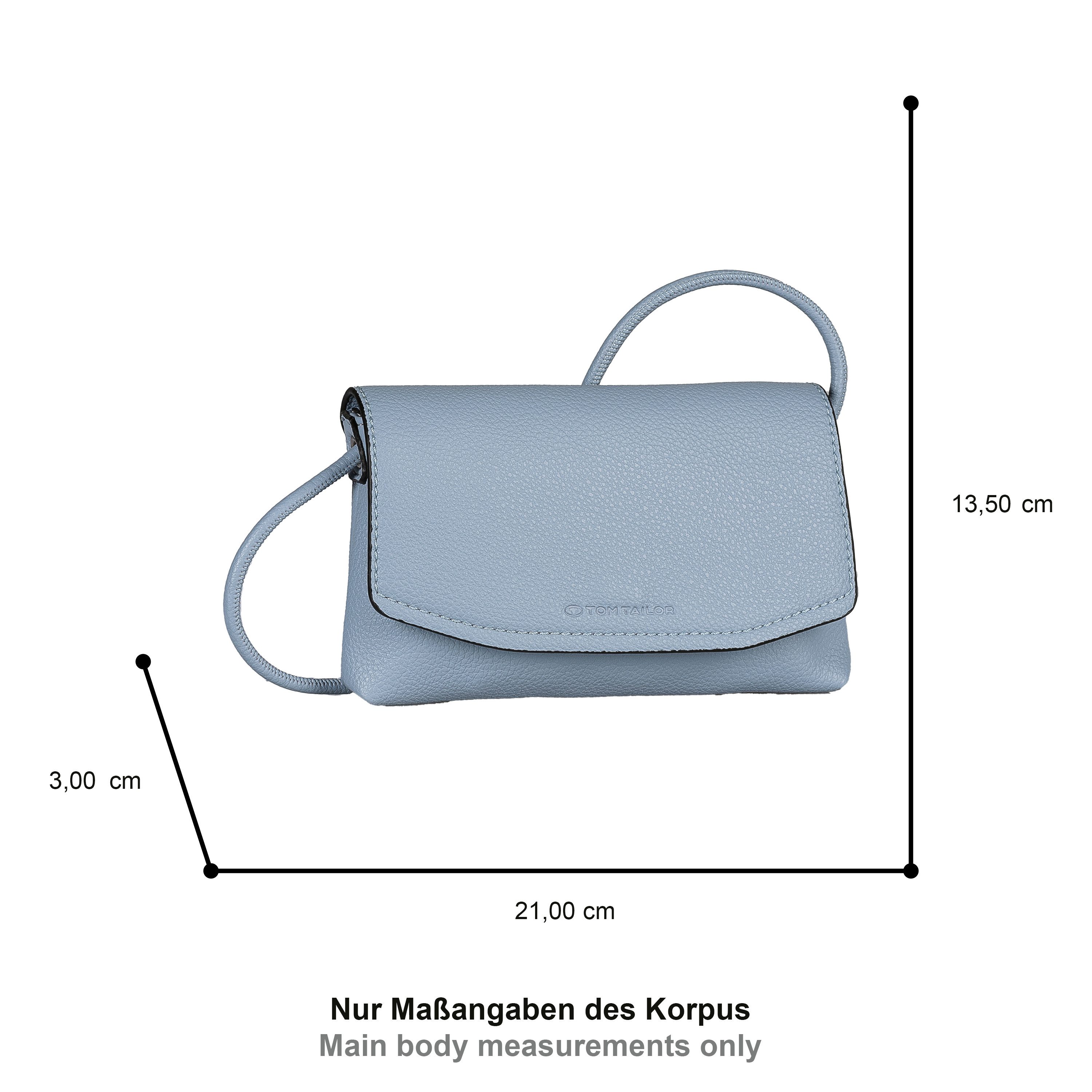 TOM TAILOR Umhängetasche Rissa, Damen Schultertasche, Handtasche, auch als Clutch tragbar