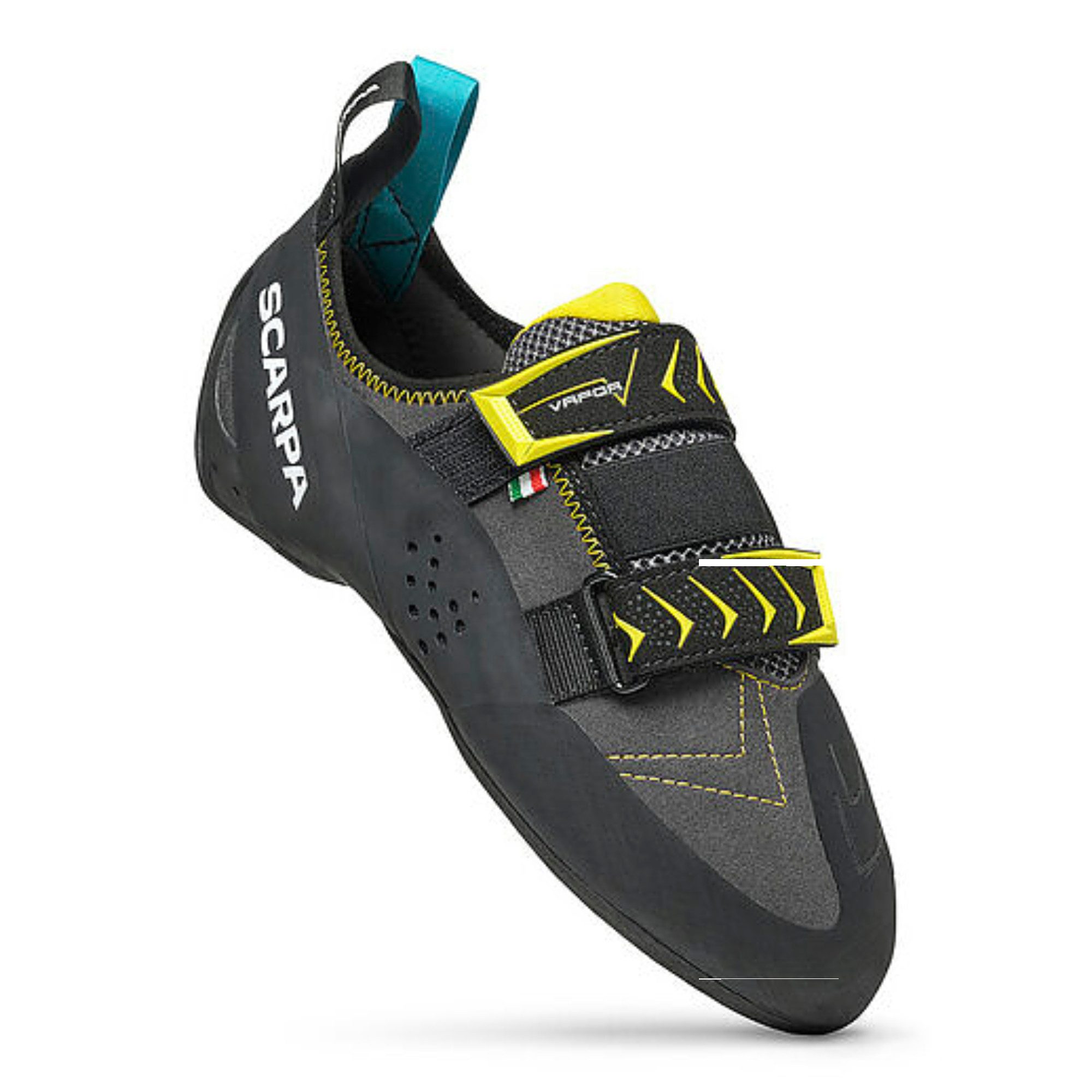 Scarpa Vapor V - Kletterschuh - smoke/yellow Kletterschuh