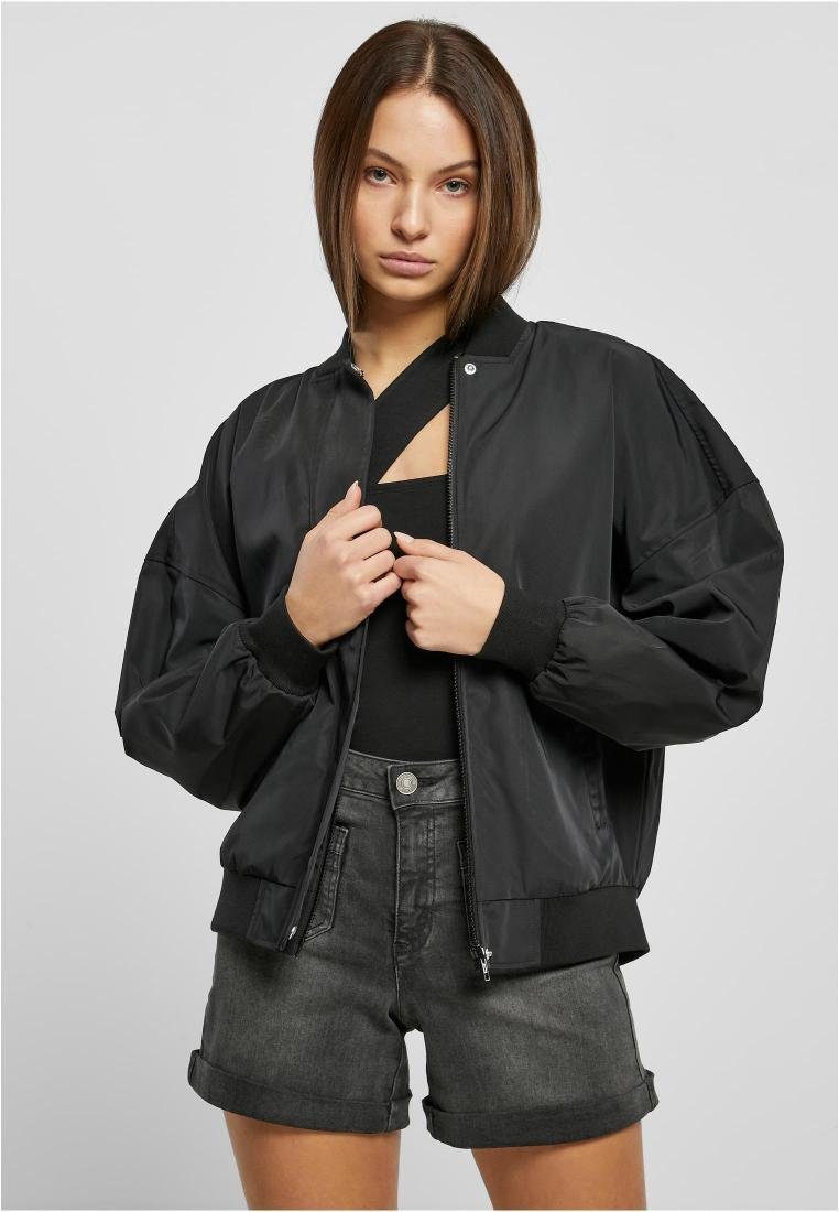URBAN CLASSICS Outdoorjacke Ladies Recycled Oversized Light Bomber Jacket Bomberjacke