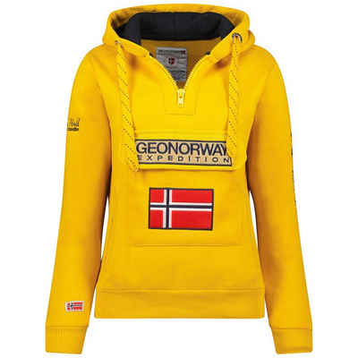 Geographical Norway Kapuzensweatjacke Damen Hoodie brgymclass (1-tlg) Mit kapuze