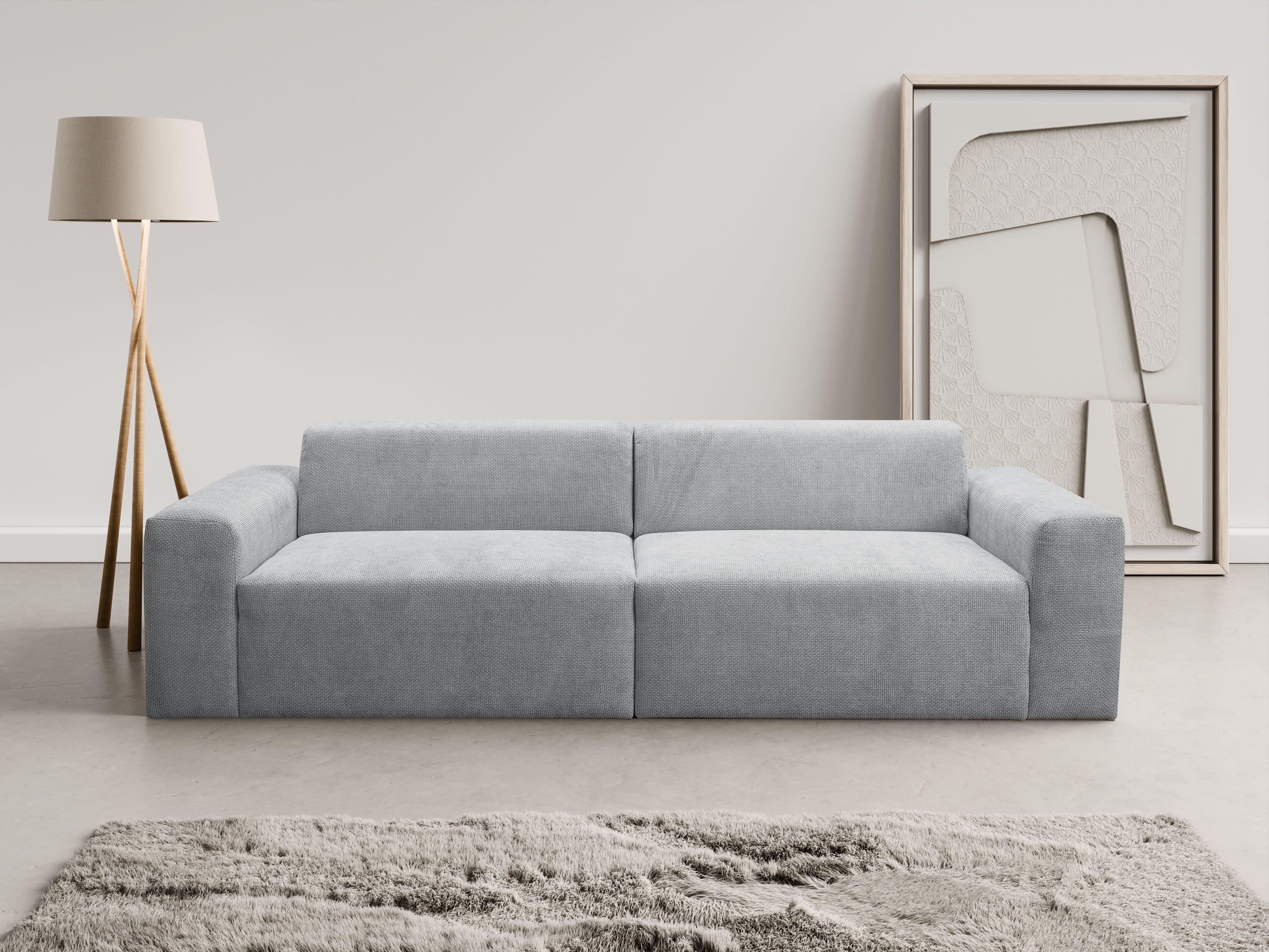 WERK2 Sofa "Zeus 3-Sitzer, Big-Sofa, Breite 256cm, Tiefe 105cm, modern und günstig online kaufen
