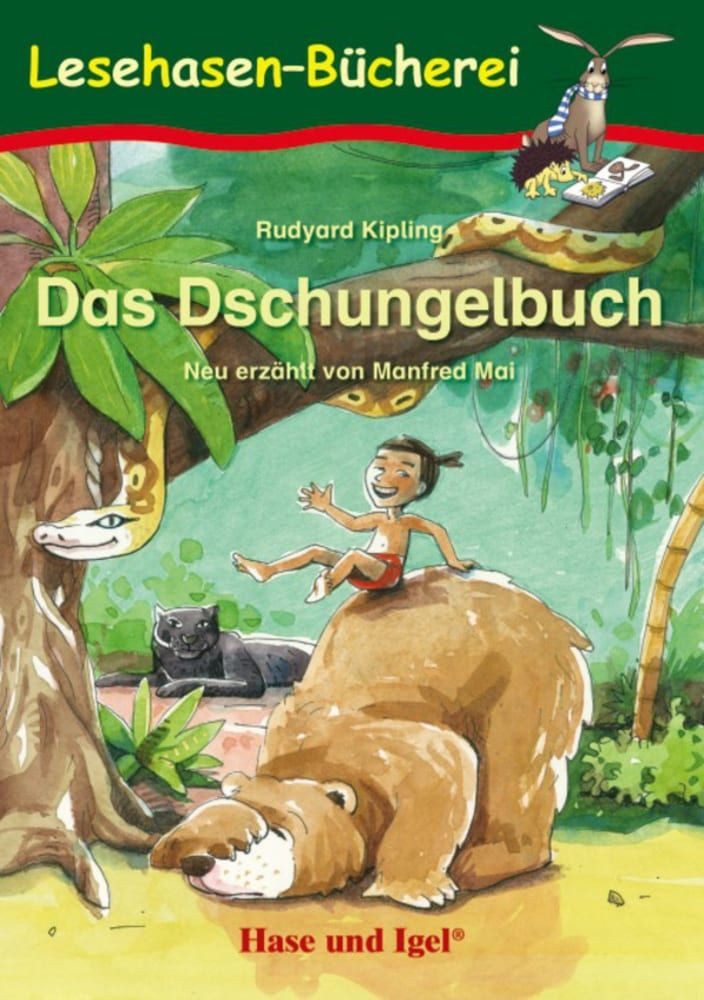 Kinderbuch Das Dschungelbuch Schulausgabe Rudyard Kipling, Manfred Mai