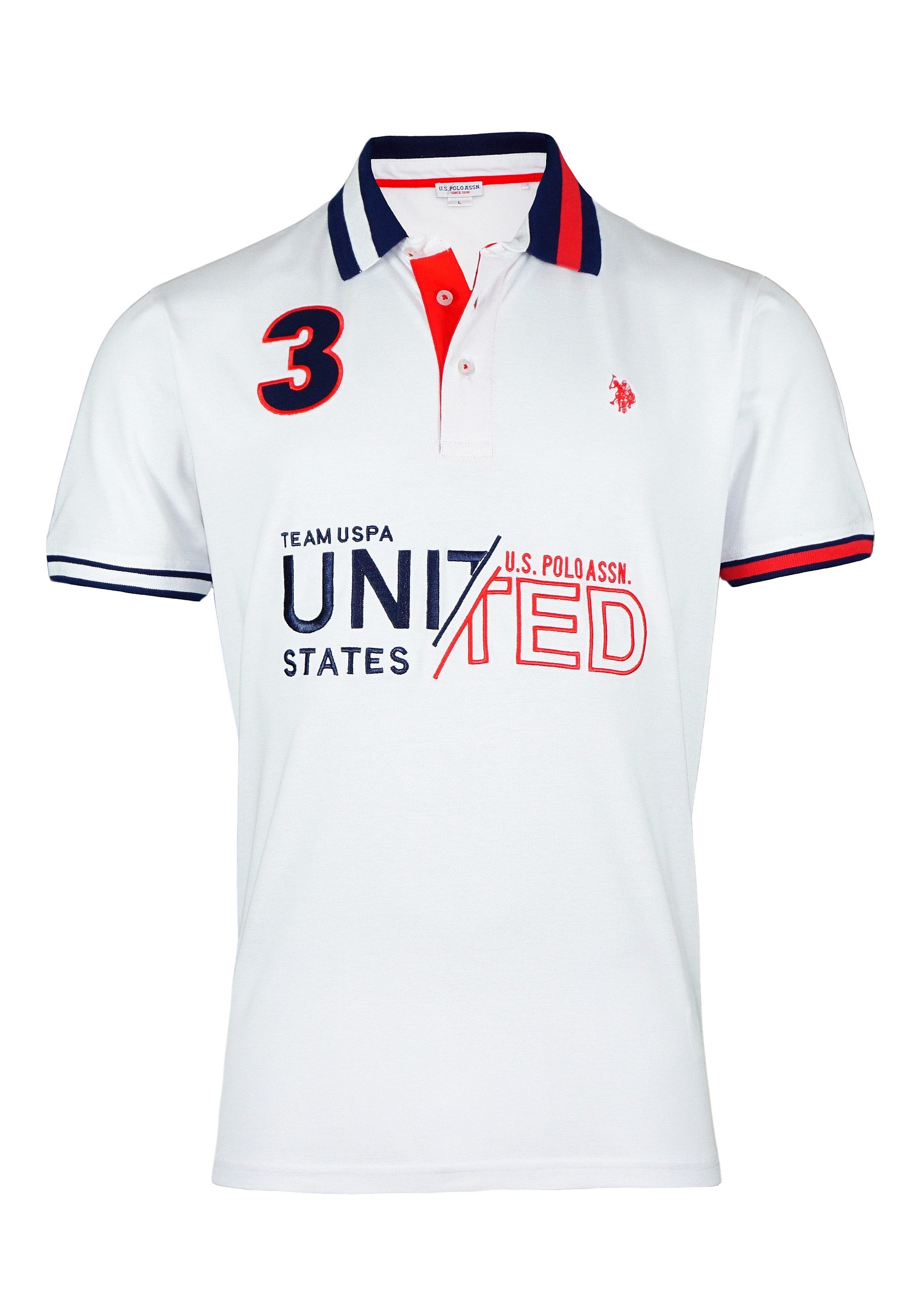 U.S. Polo Assn Poloshirt Shirt Poloshirt USPA United (1-tlg)