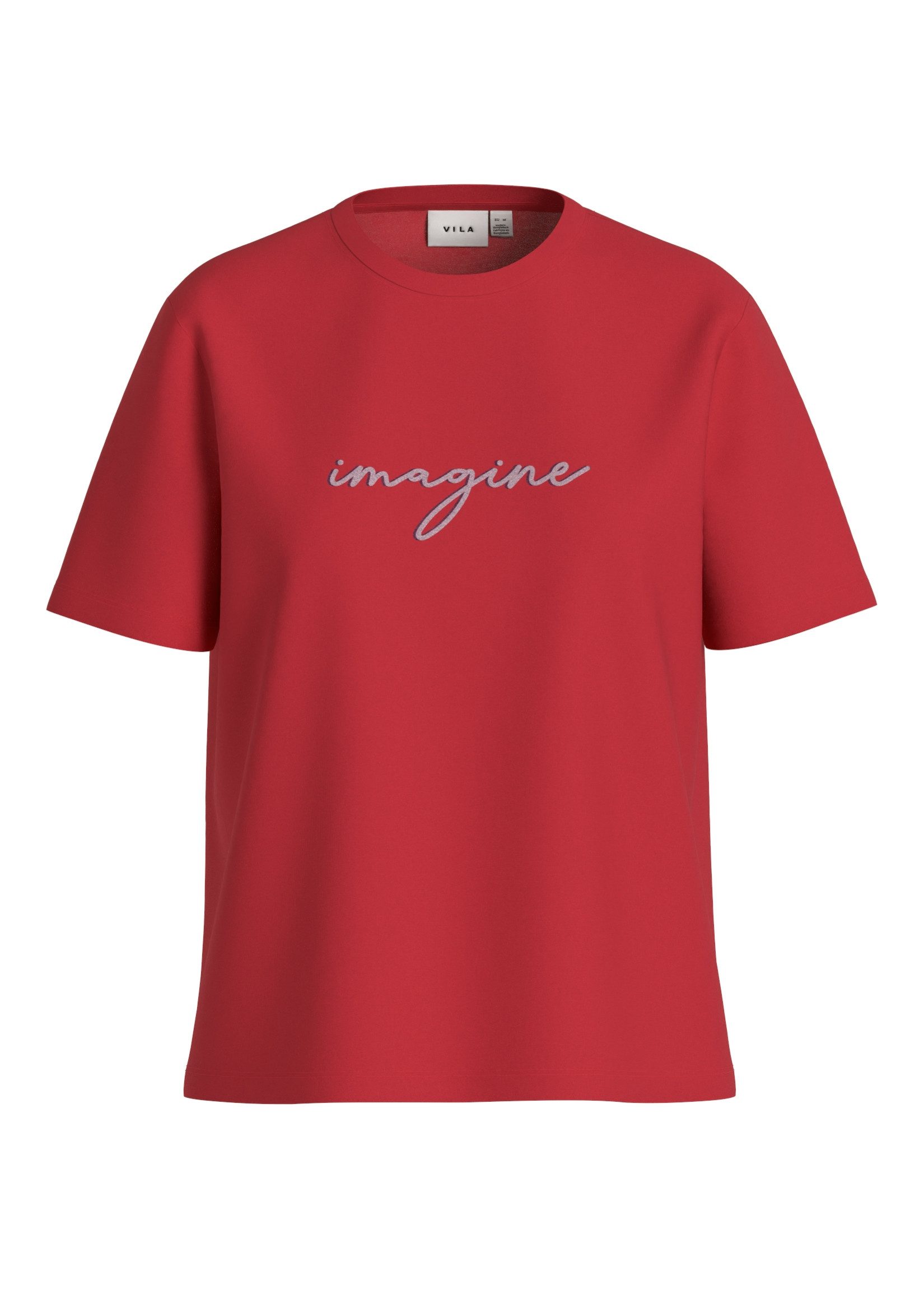 Vila Kurzarmshirt VISYBIL IMAGINE O-NECK S/S TOP/PB/LC günstig online kaufen