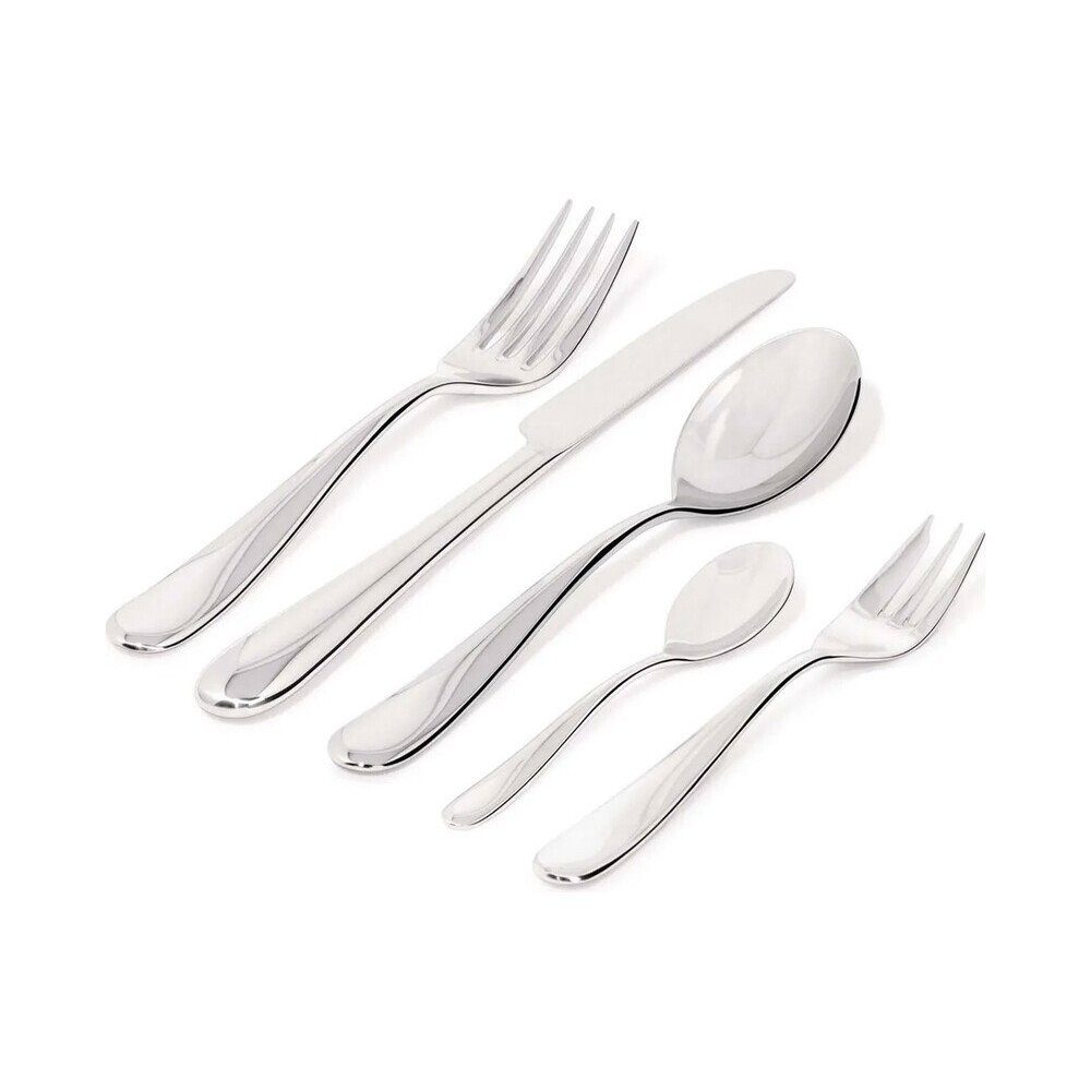 Alessi Besteck-Set Besteckgarnitur 30-tlg. Nuovo Milano, Edelstahl 18-10
