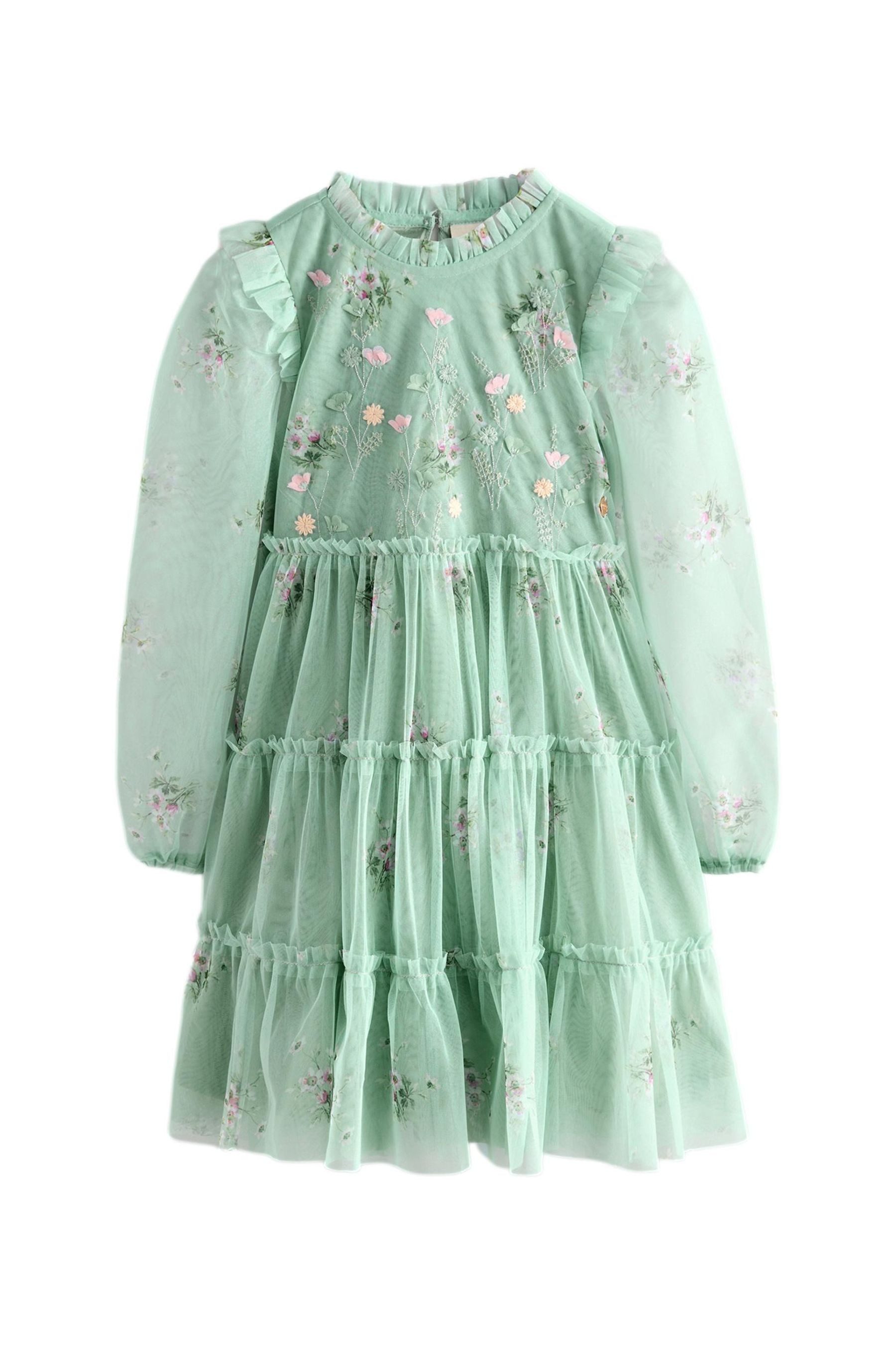 LAURA ASHLEY Tüllkleid Laura Ashley Gestuftes günstig online kaufen