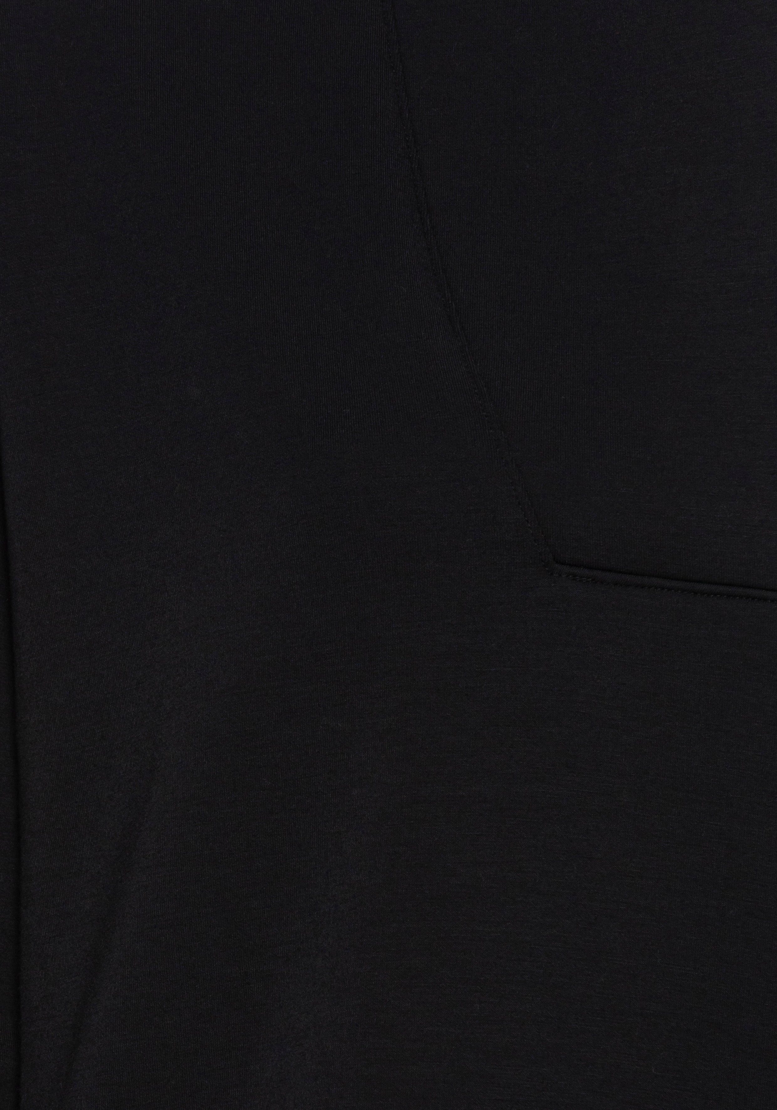 French Connection Hoodie mit V-Ausschnitt und breitem Kragen, Loungewear