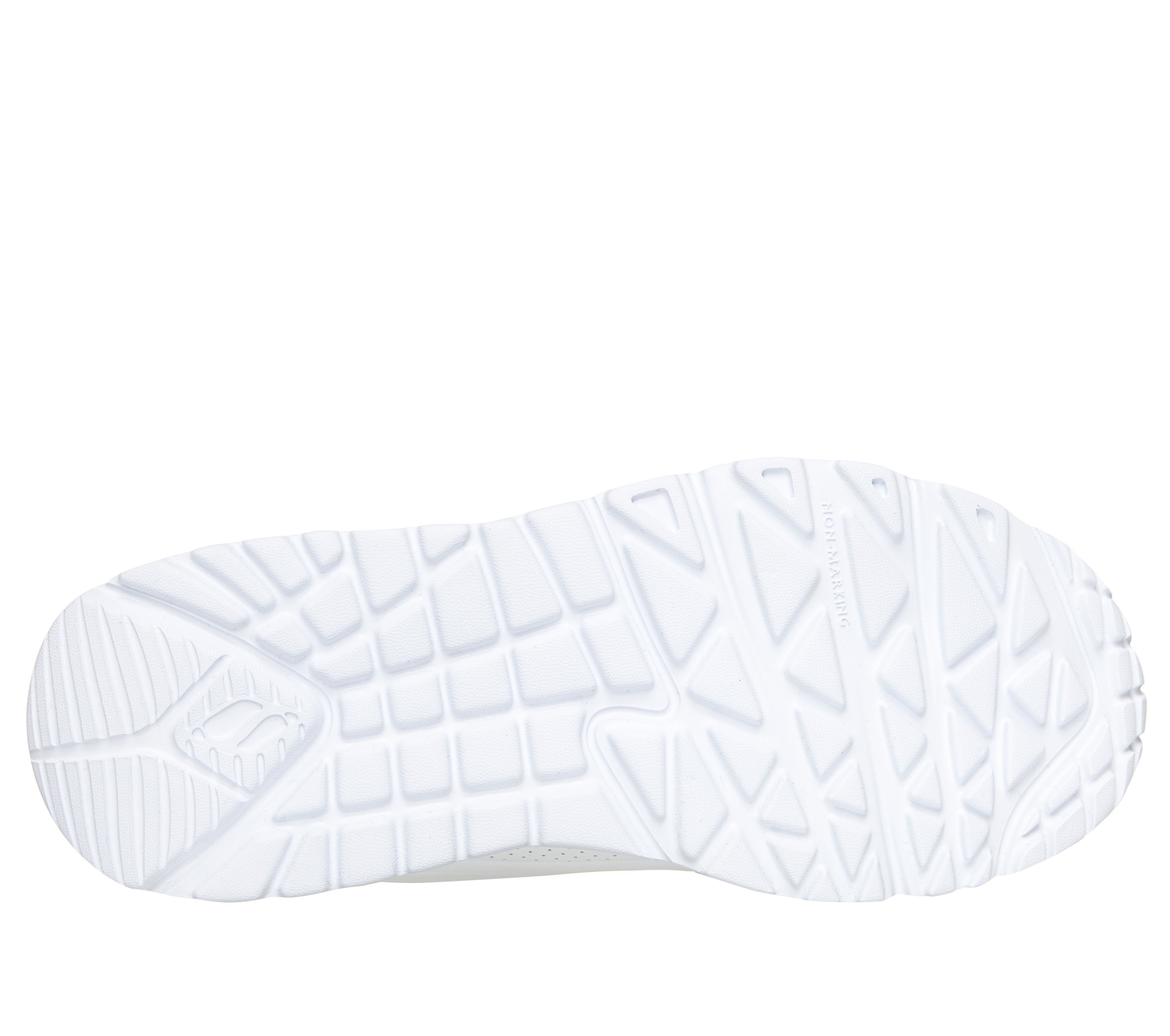 Skechers UNO LITE Slip-On Sneaker Schnürschuh, Halbschuh, Keilabsatz, Grössenschablone zum Download