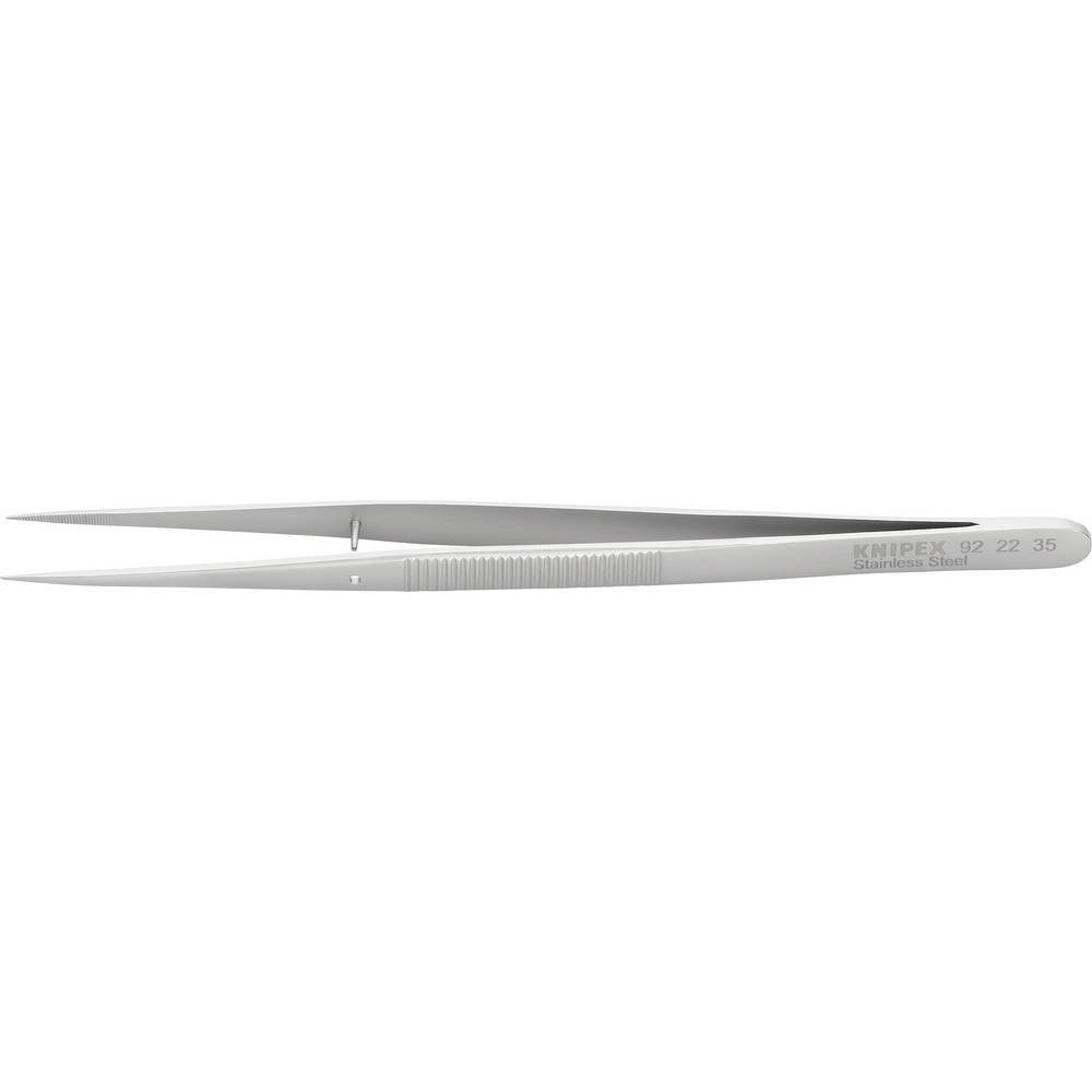 Knipex Pinzette Präzisionspinzetten mit Führungsstift spitze Form 92 22 35
