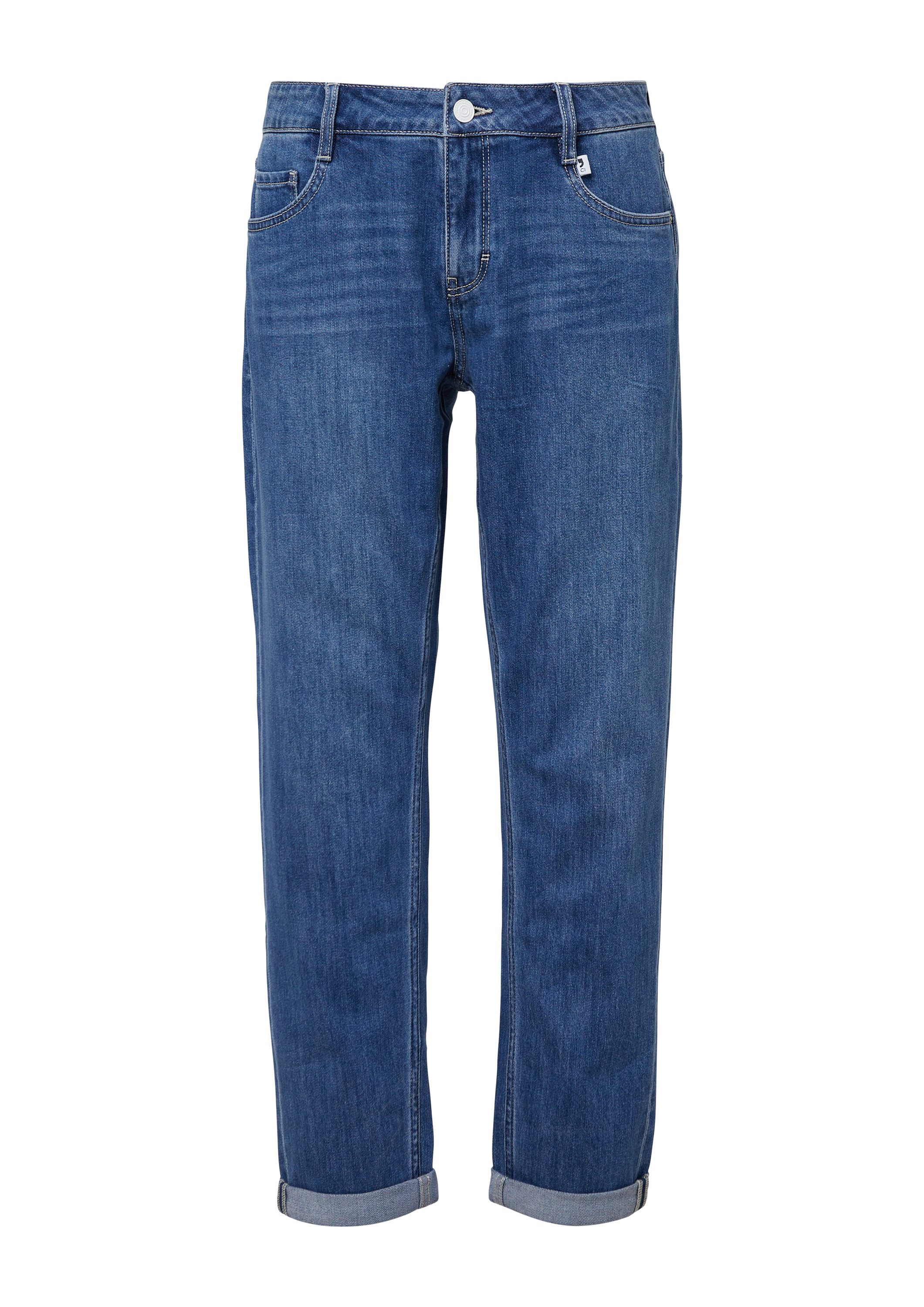 comma Regular-fit-Jeans Jeans-Hose Boyfriend-Jeans im Relaxed günstig online kaufen