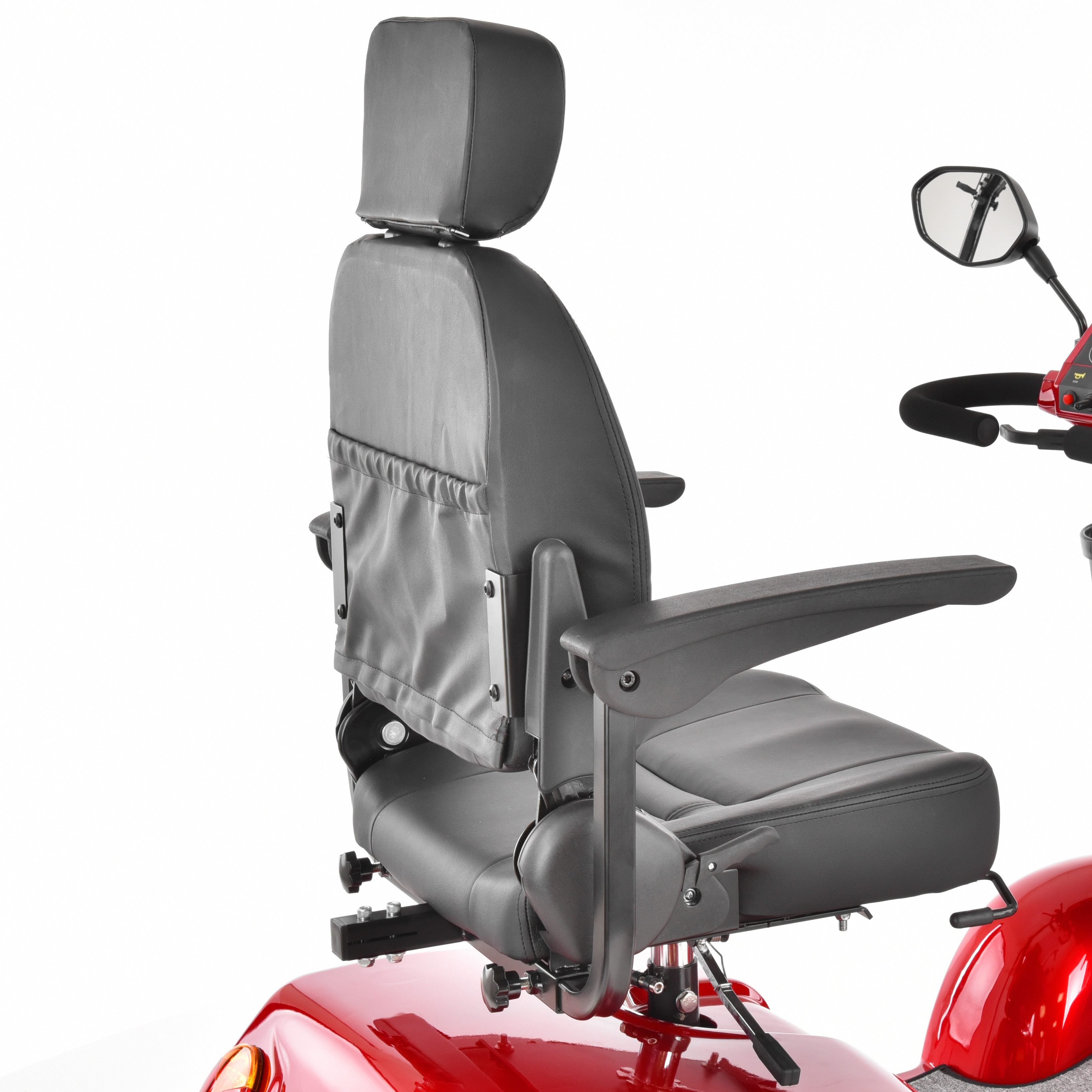 Hecht Elektromobil Senioren Mobil Roller WISE Blau, 500 W, 15 km/h – Bild 4 von 5