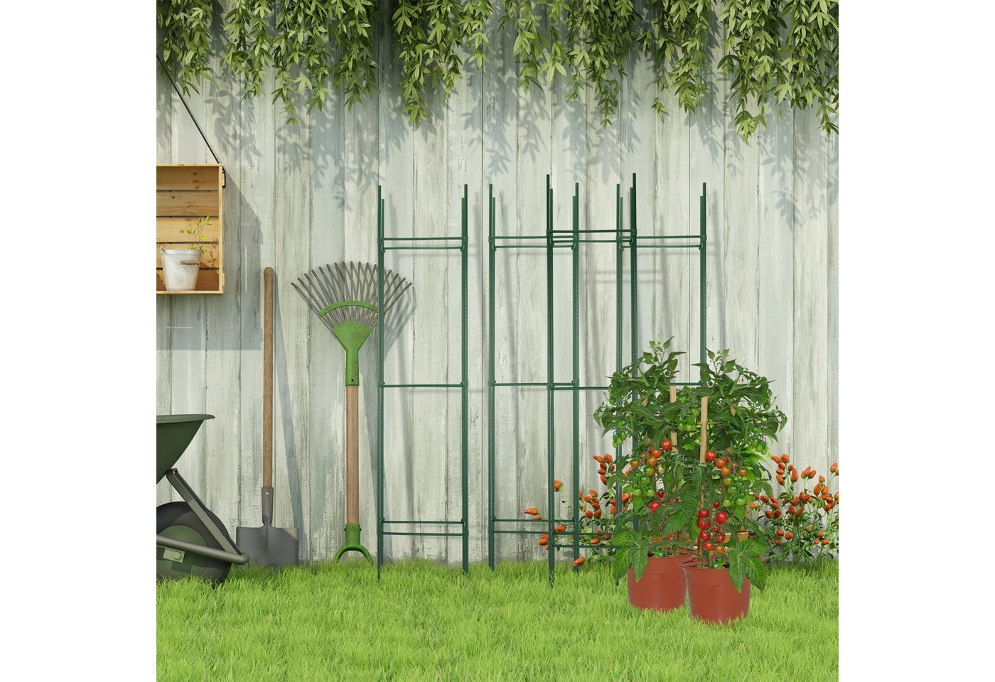 Thumbnail - relaxdays Rankhilfe 4er Set 150 cm