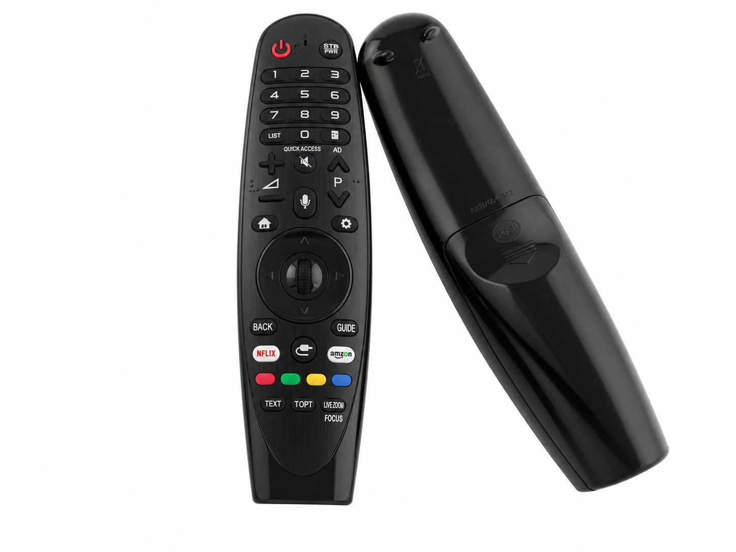 azurano Ersatz für LG AN-MR18BA AKB75855501 AKB75455301 AGF79298801 Universal-Smart-TV-Fernbedienung