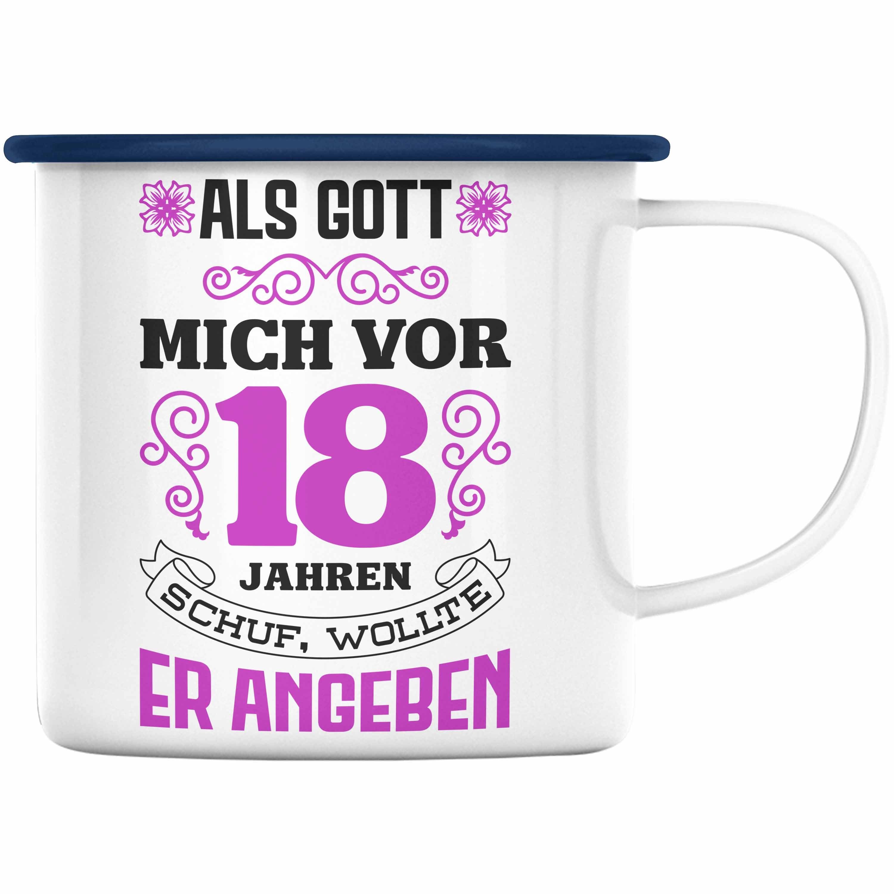 Trendation Thermotasse Trendation - 18. Geburtstag Geschenk Mädchen Frauen Lustiger Spruch 18