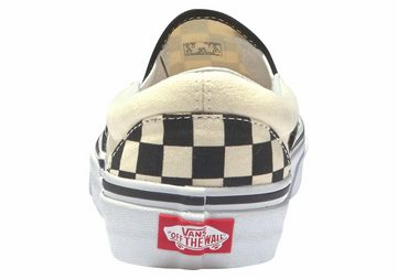 Vans Checkerboard Classic Slip-On Slip-On Sneaker aus textilem Canvas-Material