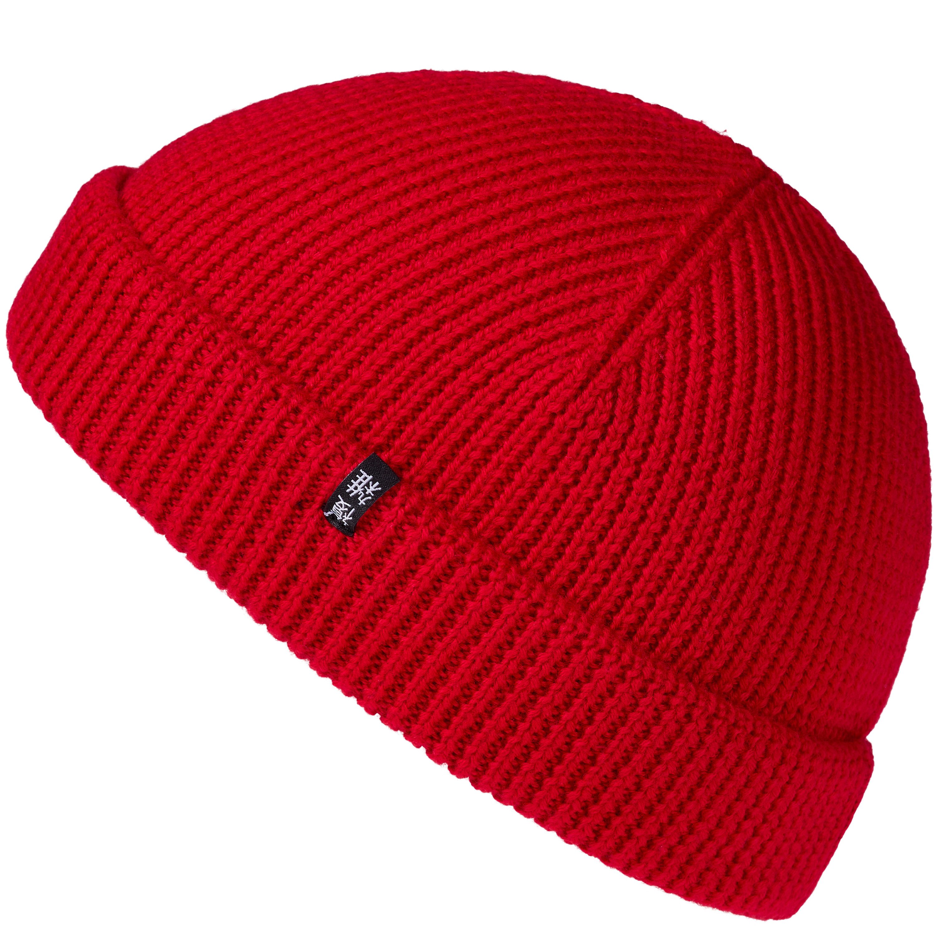 Enter the Complex Beanie - Cho - Fisherman Beanie kurze Fischermütze aus 100% Merino Wolle, Damen und Herren