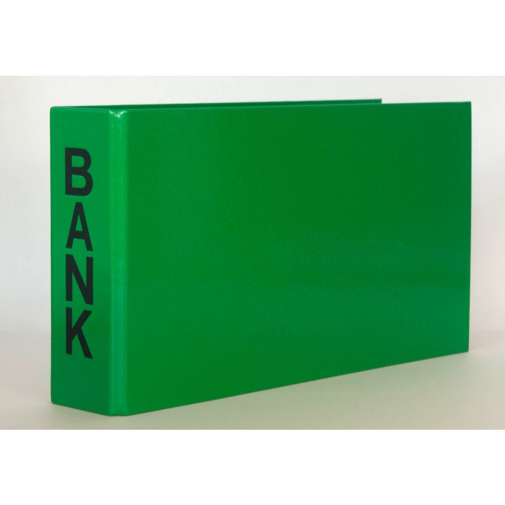 PAGNA Aktenordner Bankordner 25x14cm grün