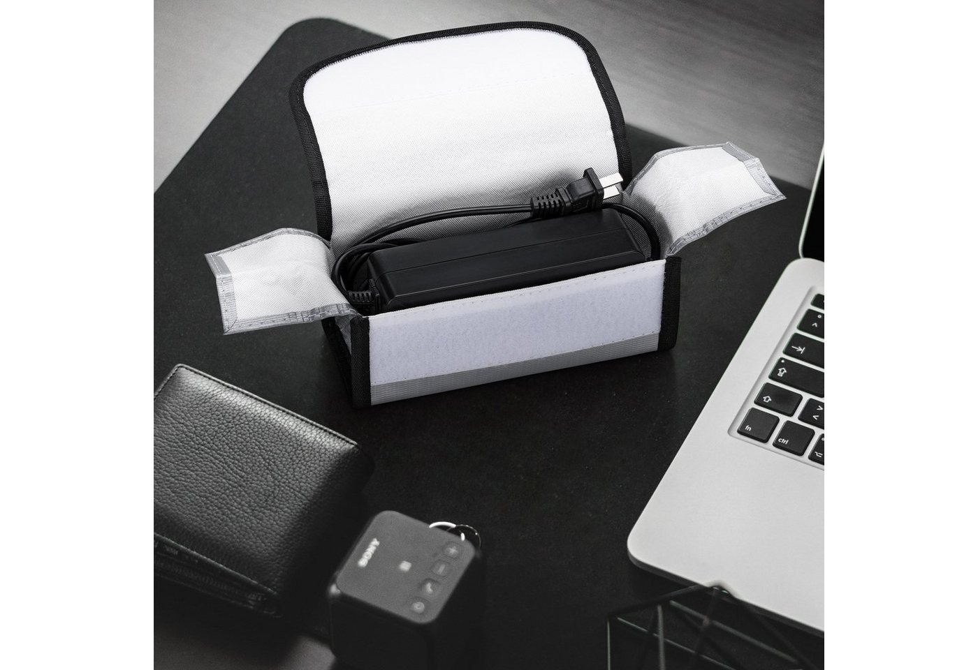 Thumbnail - kwmobile Batteriebox kwmobile Akku Tasche Beutel - 18,5 x 7,5 x 6 cm LiPo Bag Tragetasche - (1 St), Akku Tasche LiPo Bag...