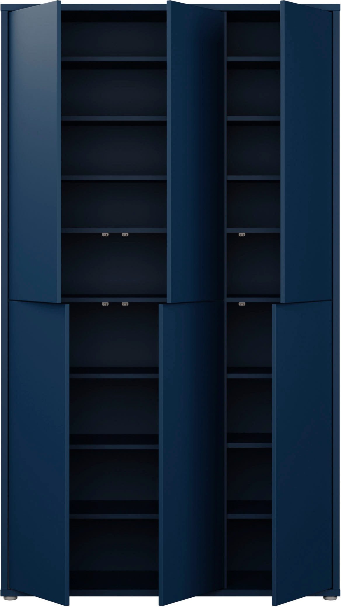 FORTE Schuhschrank Alice Springs, Schuhschrank, B/H/T 109,2/191,9/34,9 cm, 36 Paar Schuhe (B/H/T 109,2/191,9/34,9 cm) Stauraumschrank, Mehrzweckschrank, (B/H 10 – Bild 4 von 5