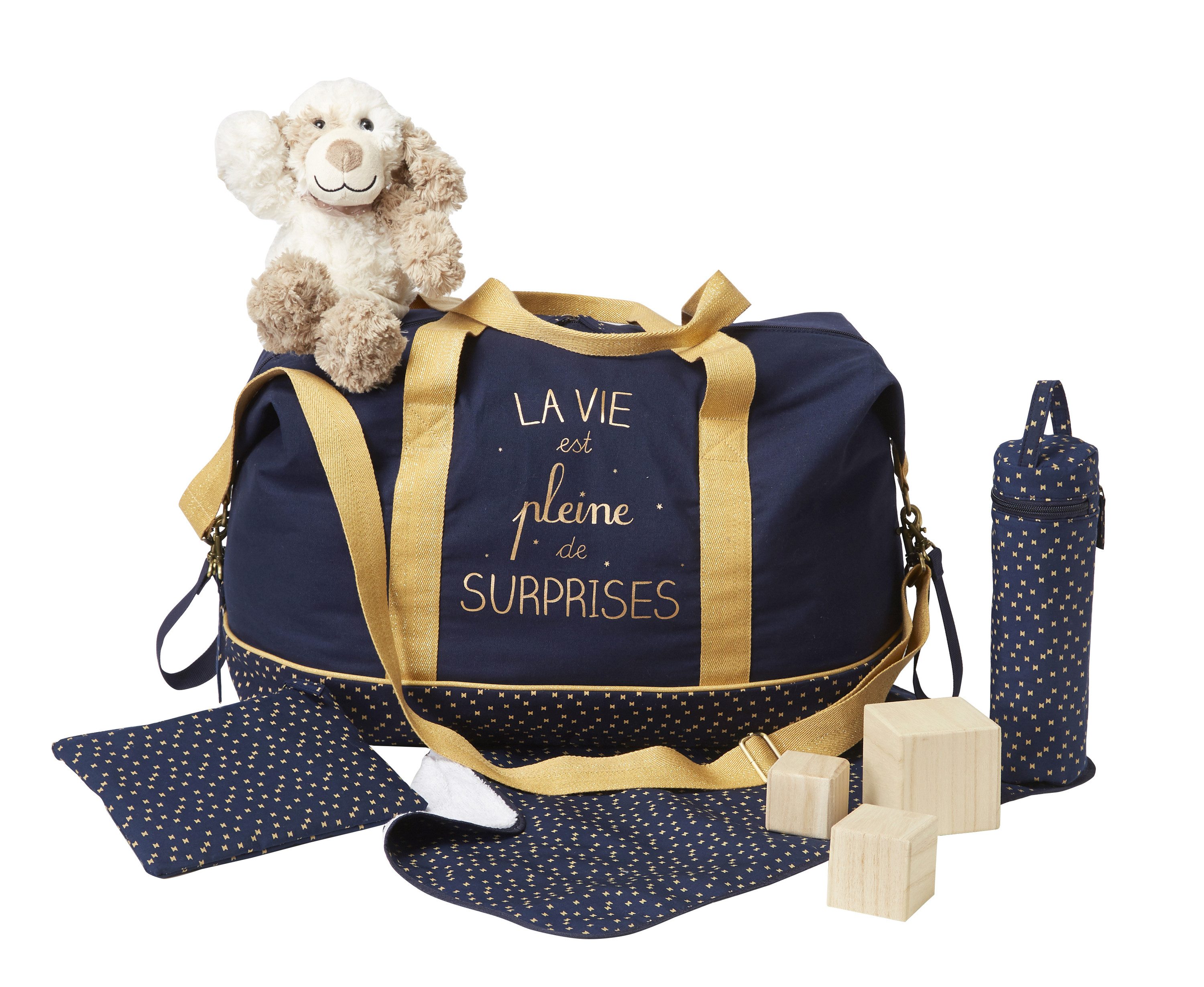 vertbaudet Wickeltasche Weekender Wickeltasche MALAGA