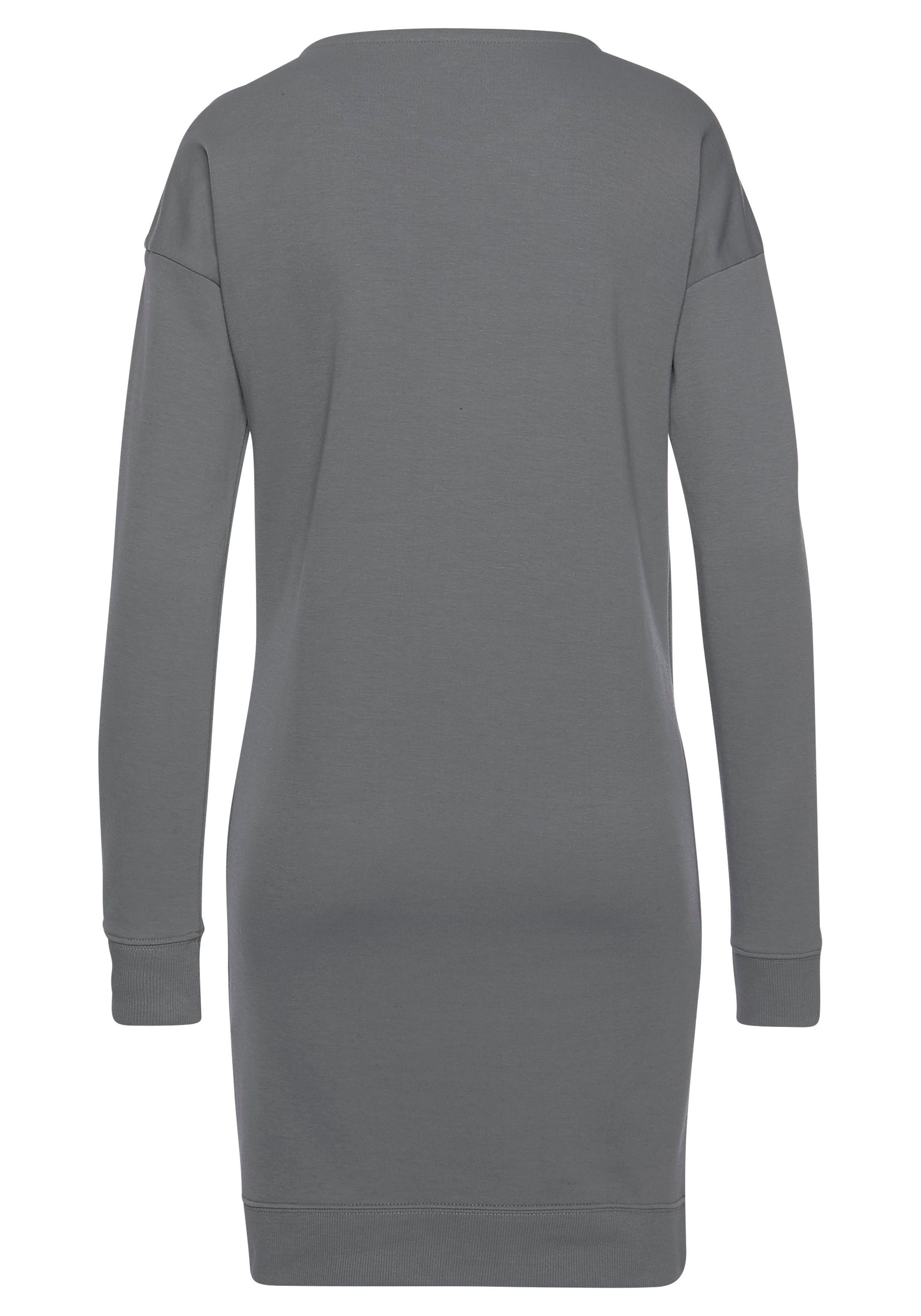Bench. Loungewear Sweatkleid mit seitlichem Logoprint