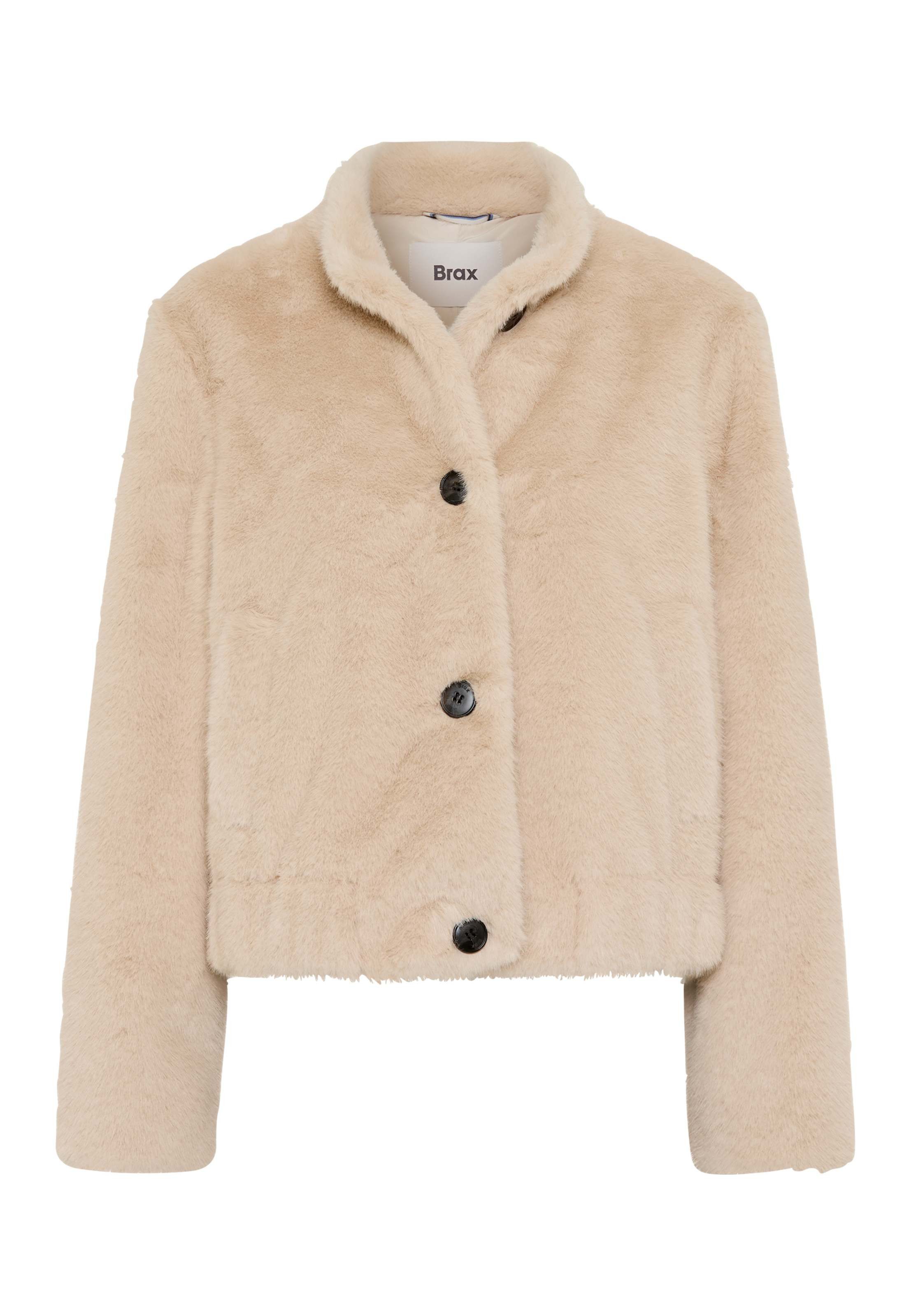 Brax Steppjacke Style INA Jacke in moderner Teddyfell-Optik – Bild 5 von 5