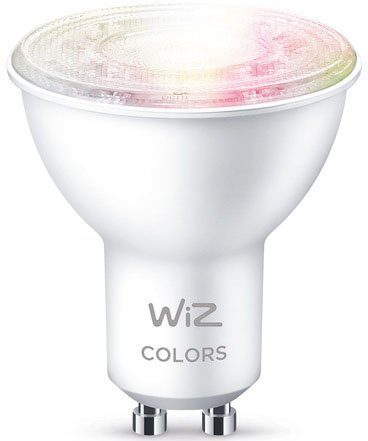 GU10, Farbwechsler WiZ GU10 50W Set, Sensor Spot White&Color + Wireless LED-Leuchtmittel