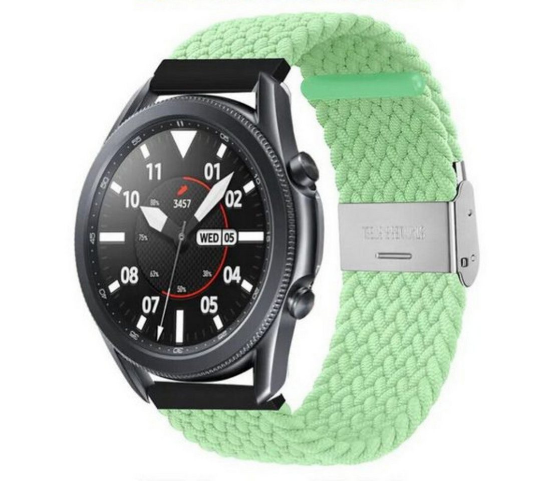 SmartUP Smartwatch-Armband für Samsung Galaxy Watch 6 5 4 FE Pro Gear Classic Nylon Ersazband, kompatibel mit allen Samsung Galaxy Watch Modellen