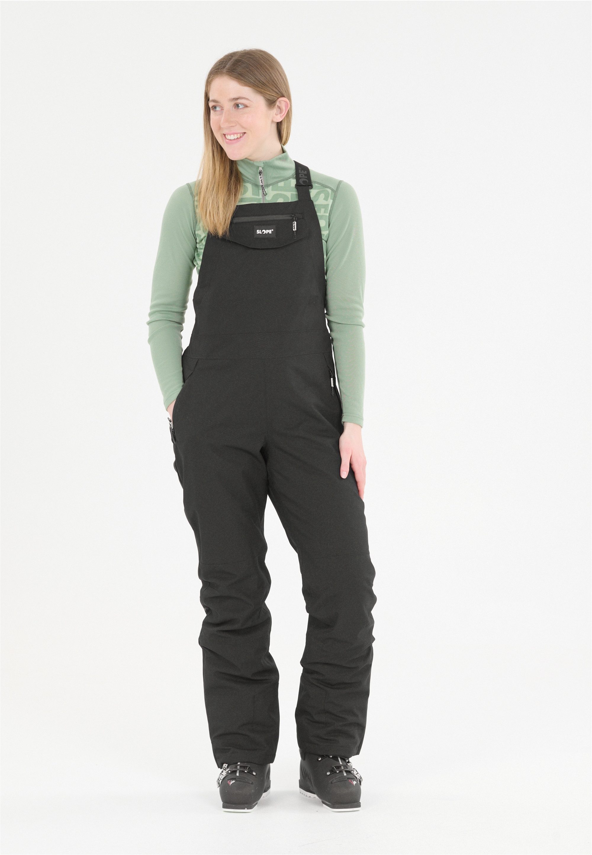 SLOPE Skihose Kenwood mit praktischem Latz und überkreuzten Trägern