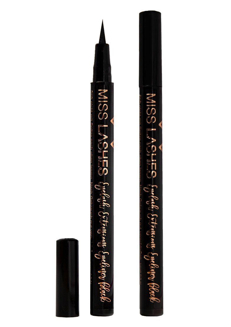 Miss Lashes Eyeliner Miss Lashes Eyelash Eyeliner Extensions, lange Anwendung Tiefschwarz, for einfache Tragedauer