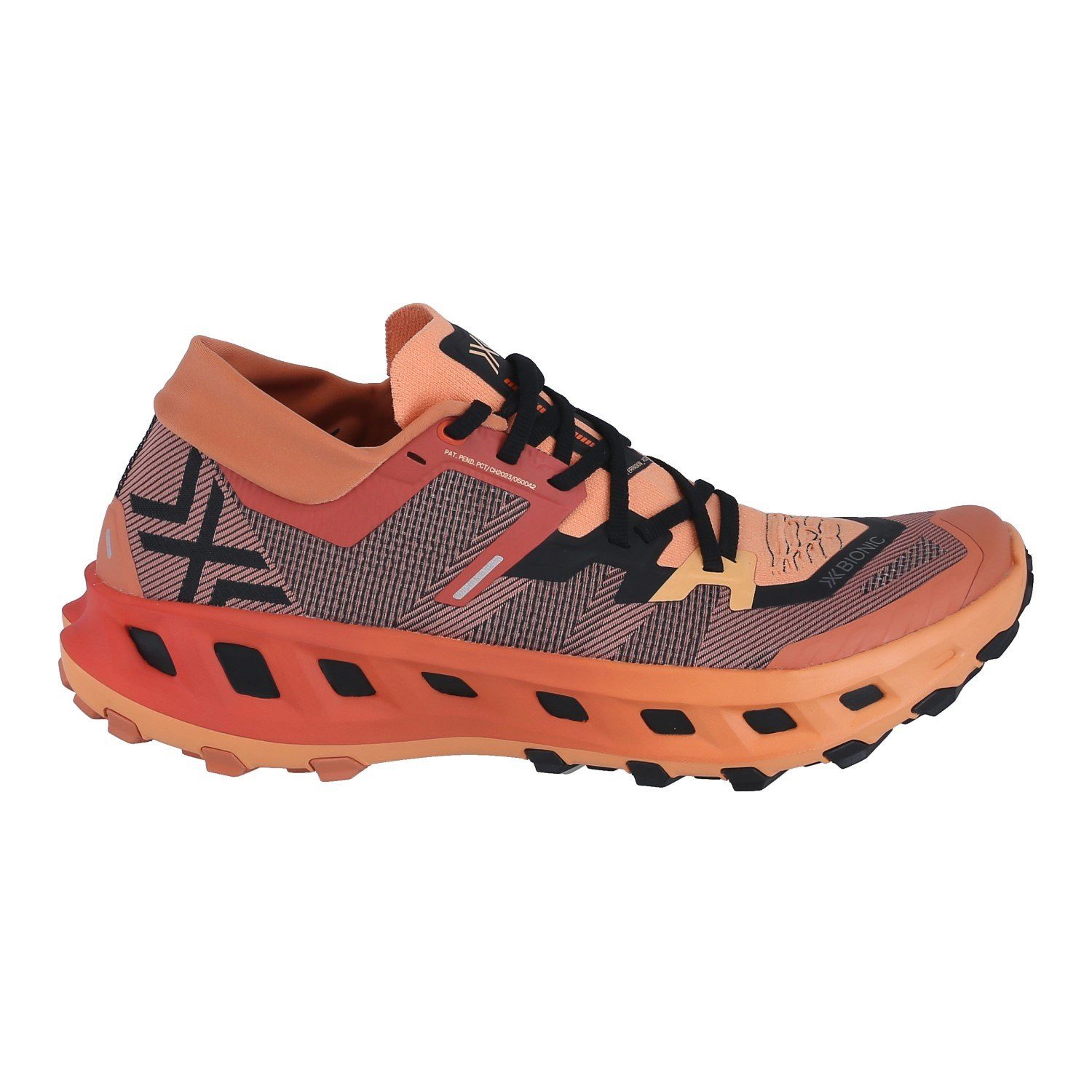 X-Bionic Trail-Laufschuhe Terraskin X02 orange/schwarz Herren Wanderschuh